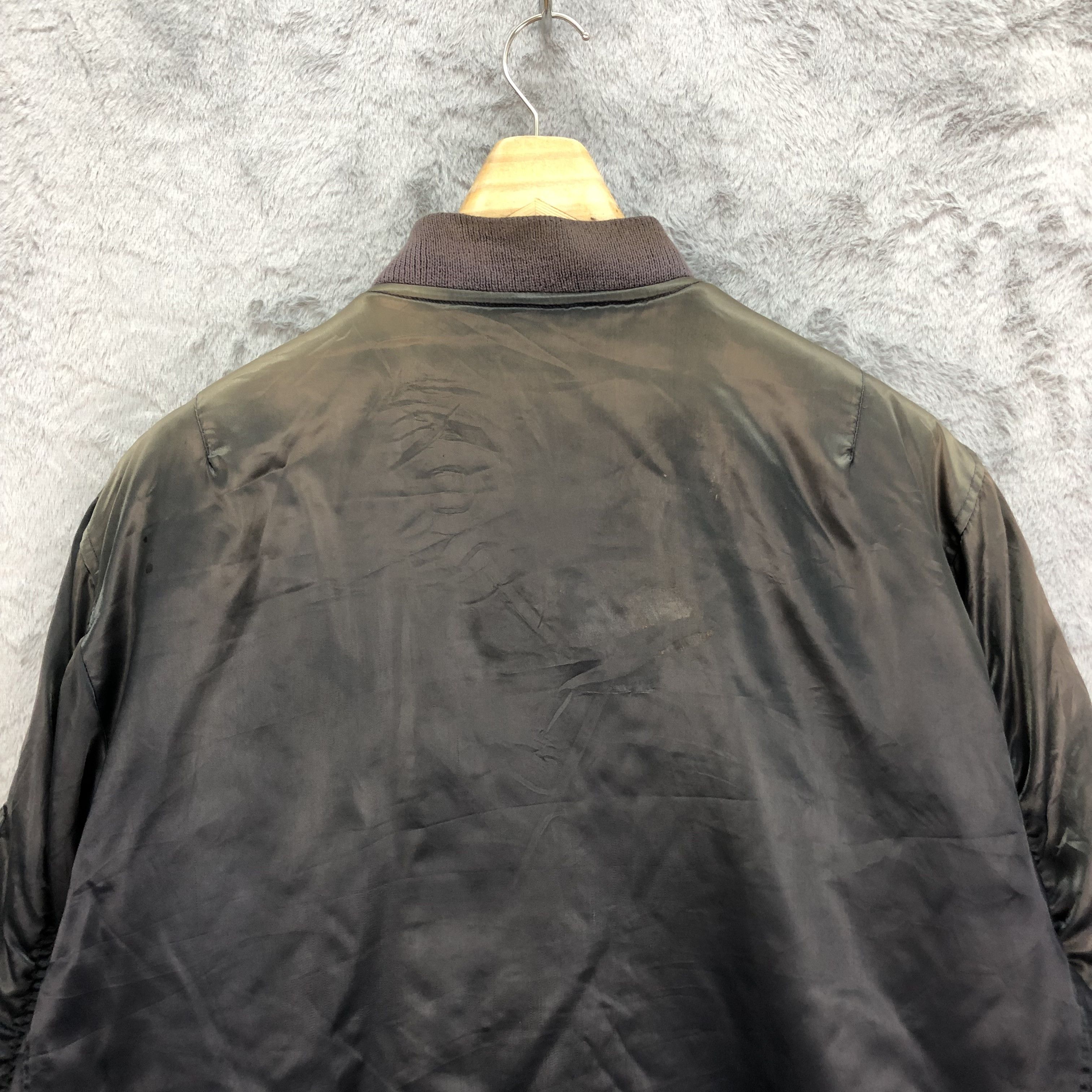 Vintage TRASHED🔥 Bomber Jacket Us Air Force #4966-39 Size US L / EU 52-54 / 3 - 13 Thumbnail
