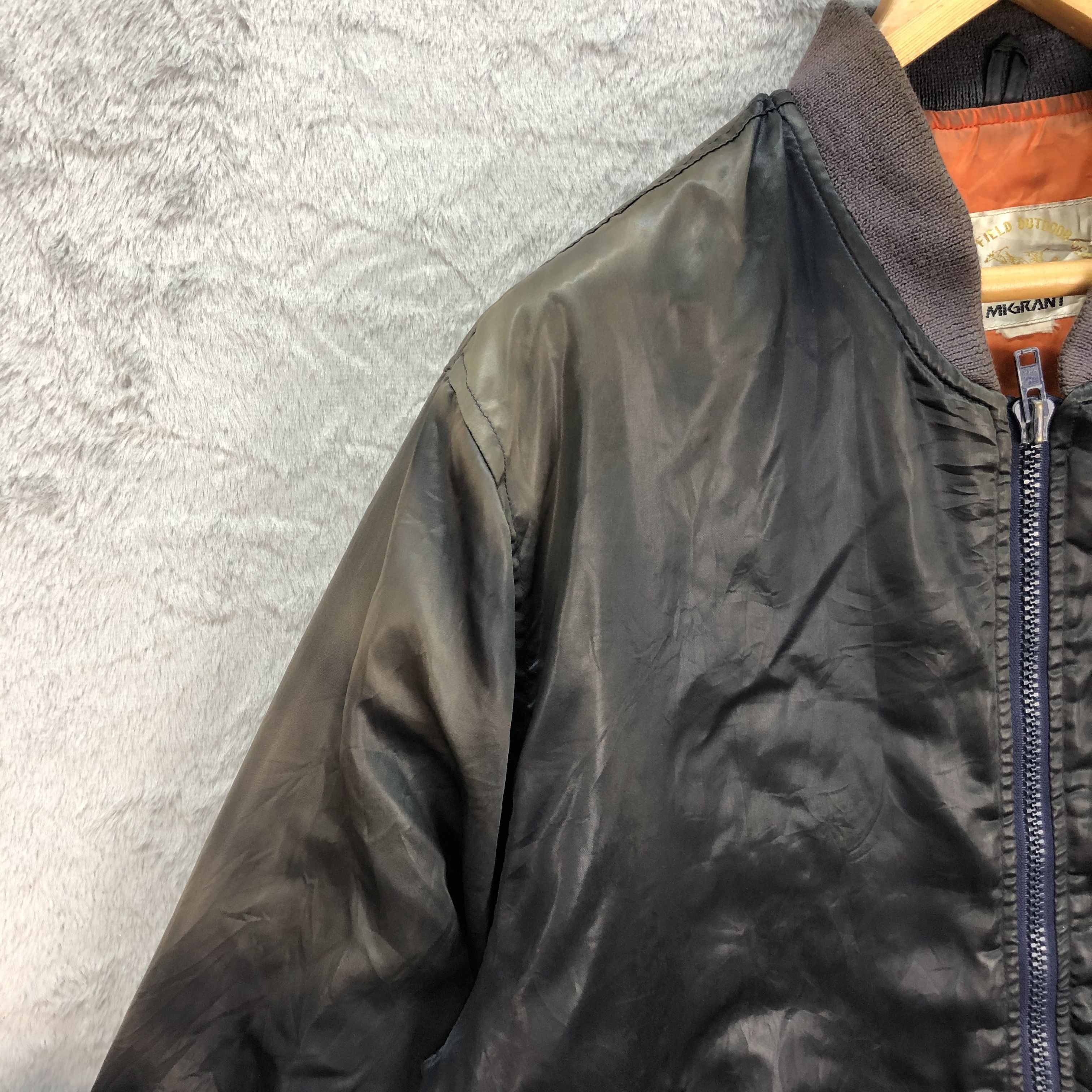 Vintage TRASHED🔥 Bomber Jacket Us Air Force #4966-39 Size US L / EU 52-54 / 3 - 7 Thumbnail
