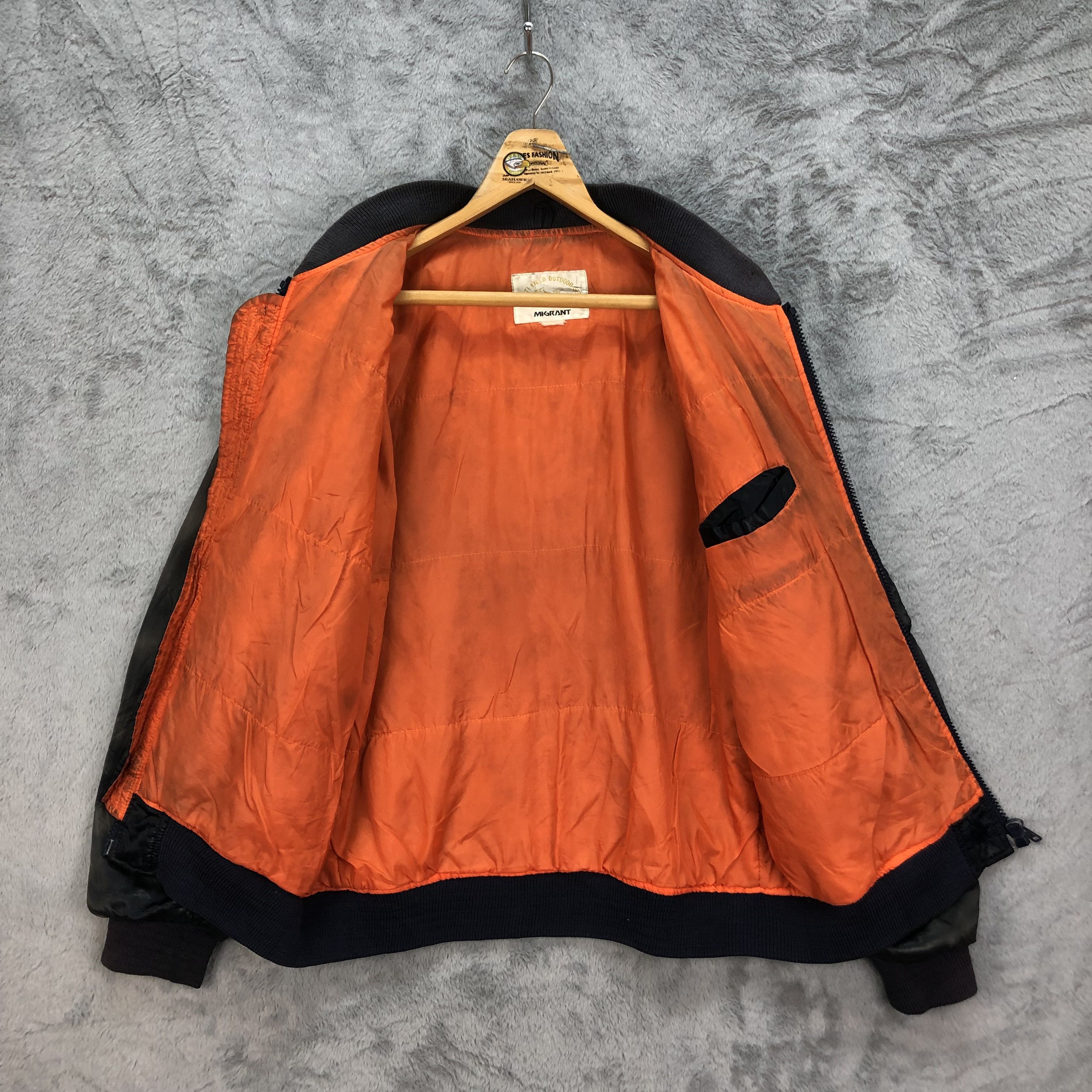 Vintage TRASHED🔥 Bomber Jacket Us Air Force #4966-39 Size US L / EU 52-54 / 3 - 10 Thumbnail
