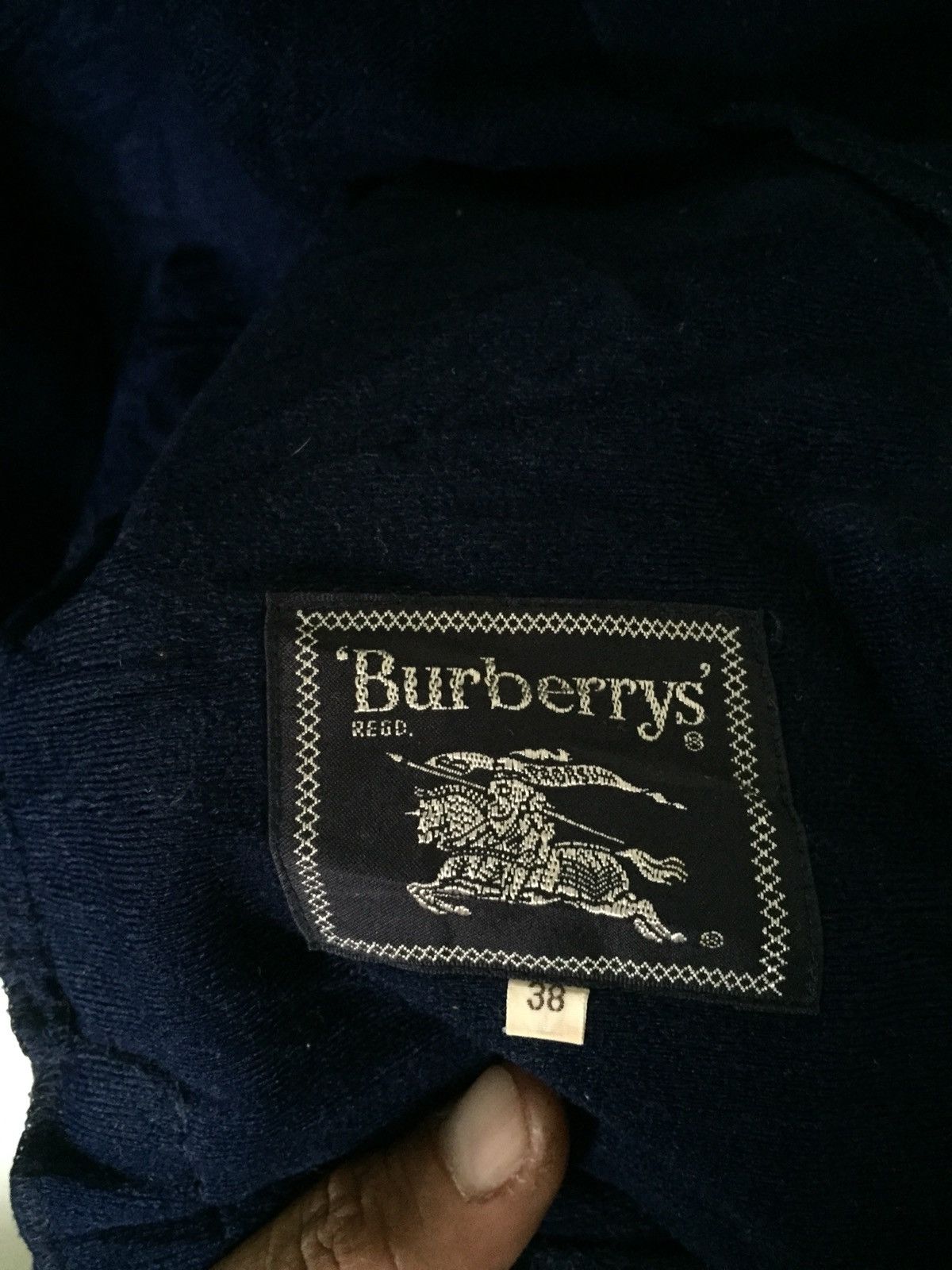 Burberry × Designer VINTAGE BURBERRY WOOL HOODIES Size US M / EU 48-50 / 2 - 9 Thumbnail