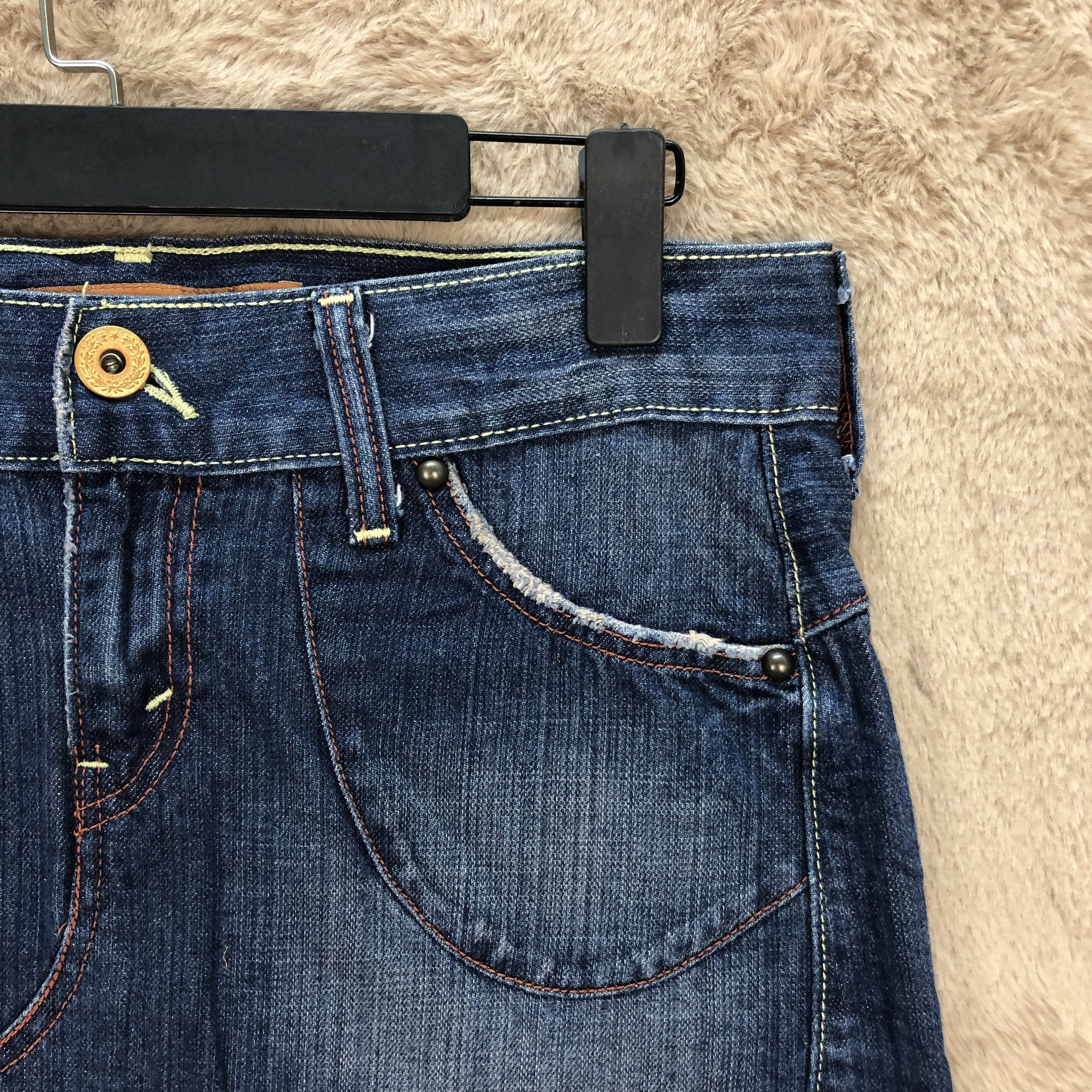Levi's LEVI'S JEANS SINGLE R MINI SKIRTS #5650-201 Size 33" - 4 Thumbnail