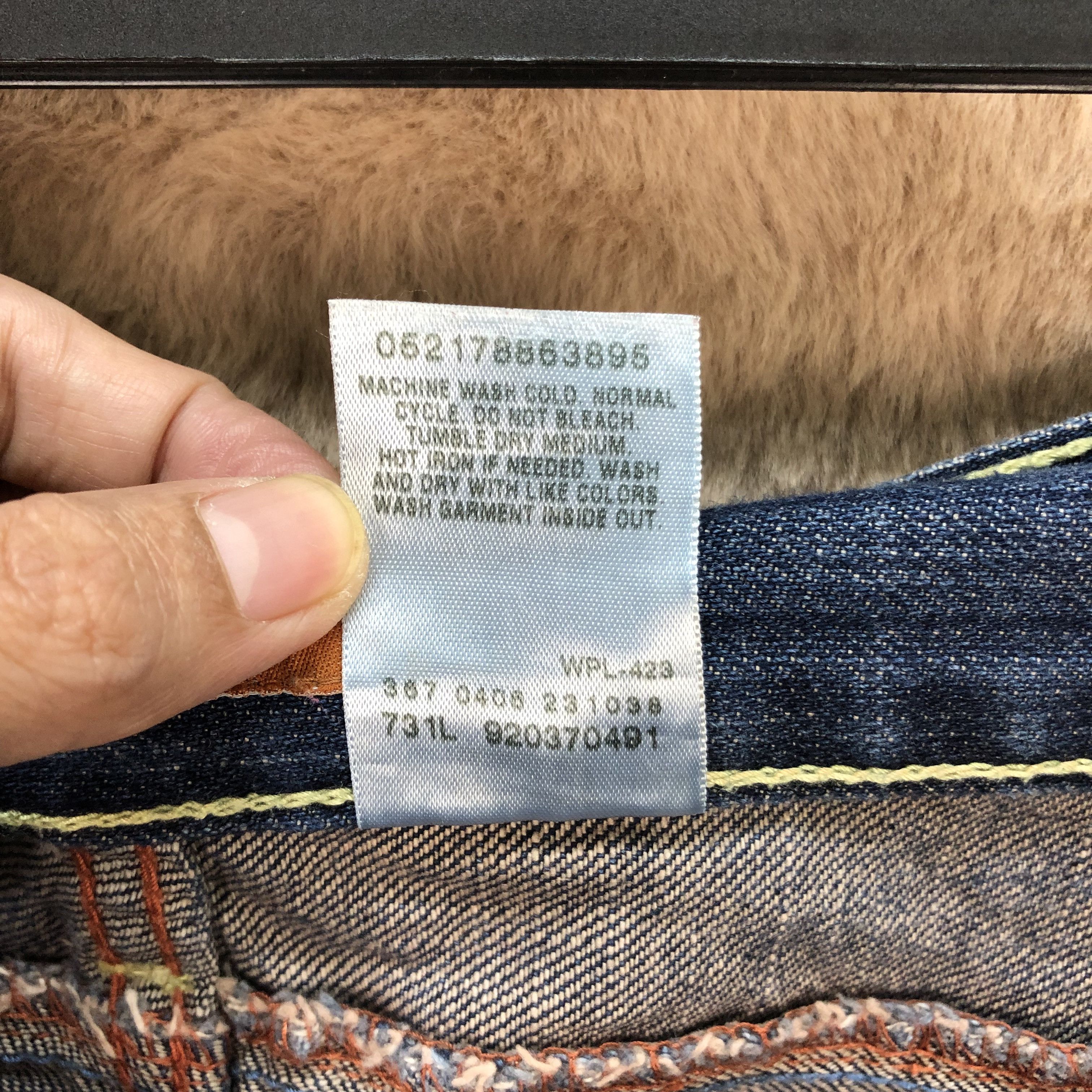 Levi's LEVI'S JEANS SINGLE R MINI SKIRTS #5650-201 Size 33" - 9 Thumbnail
