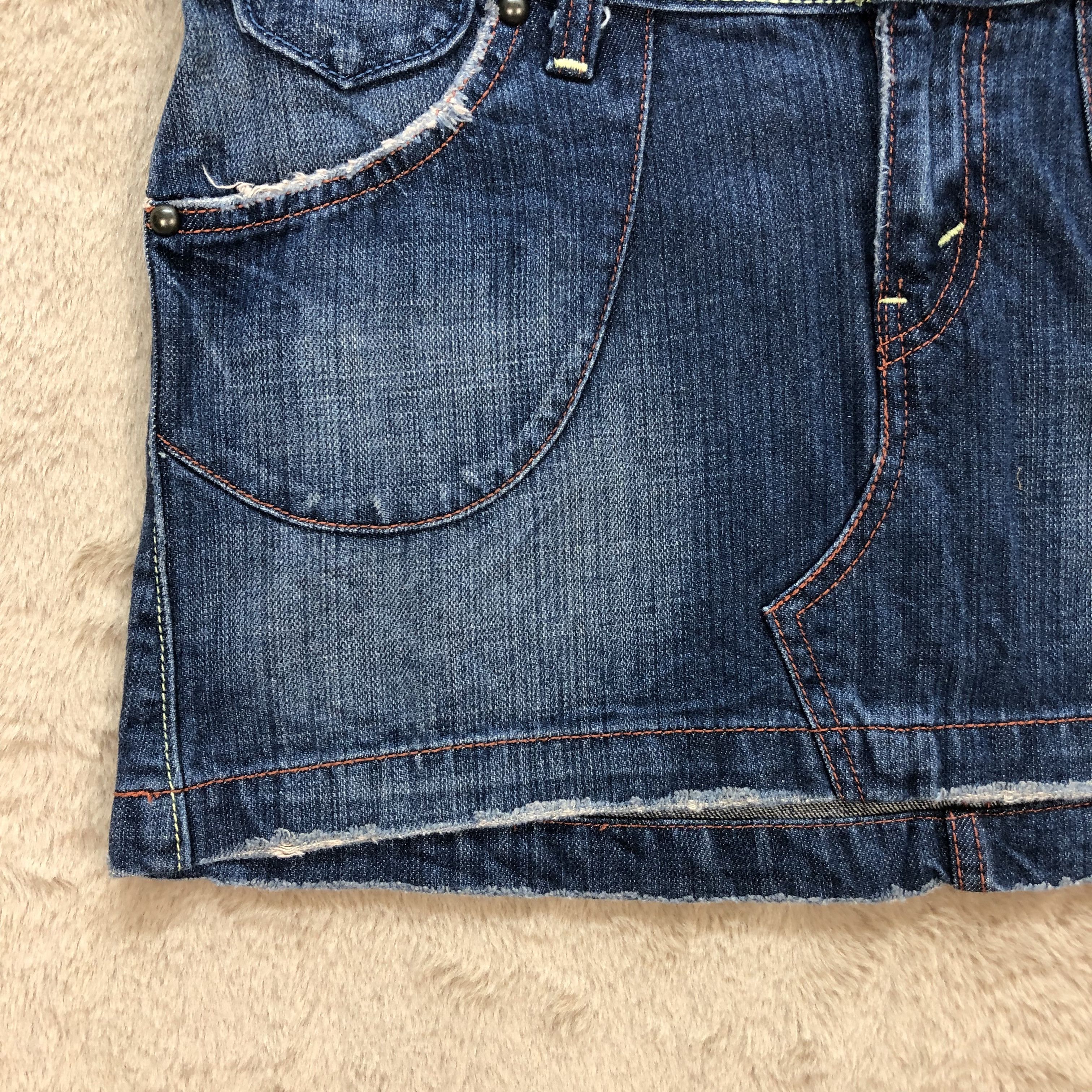 Levi's LEVI'S JEANS SINGLE R MINI SKIRTS #5650-201 Size 33" - 5 Thumbnail