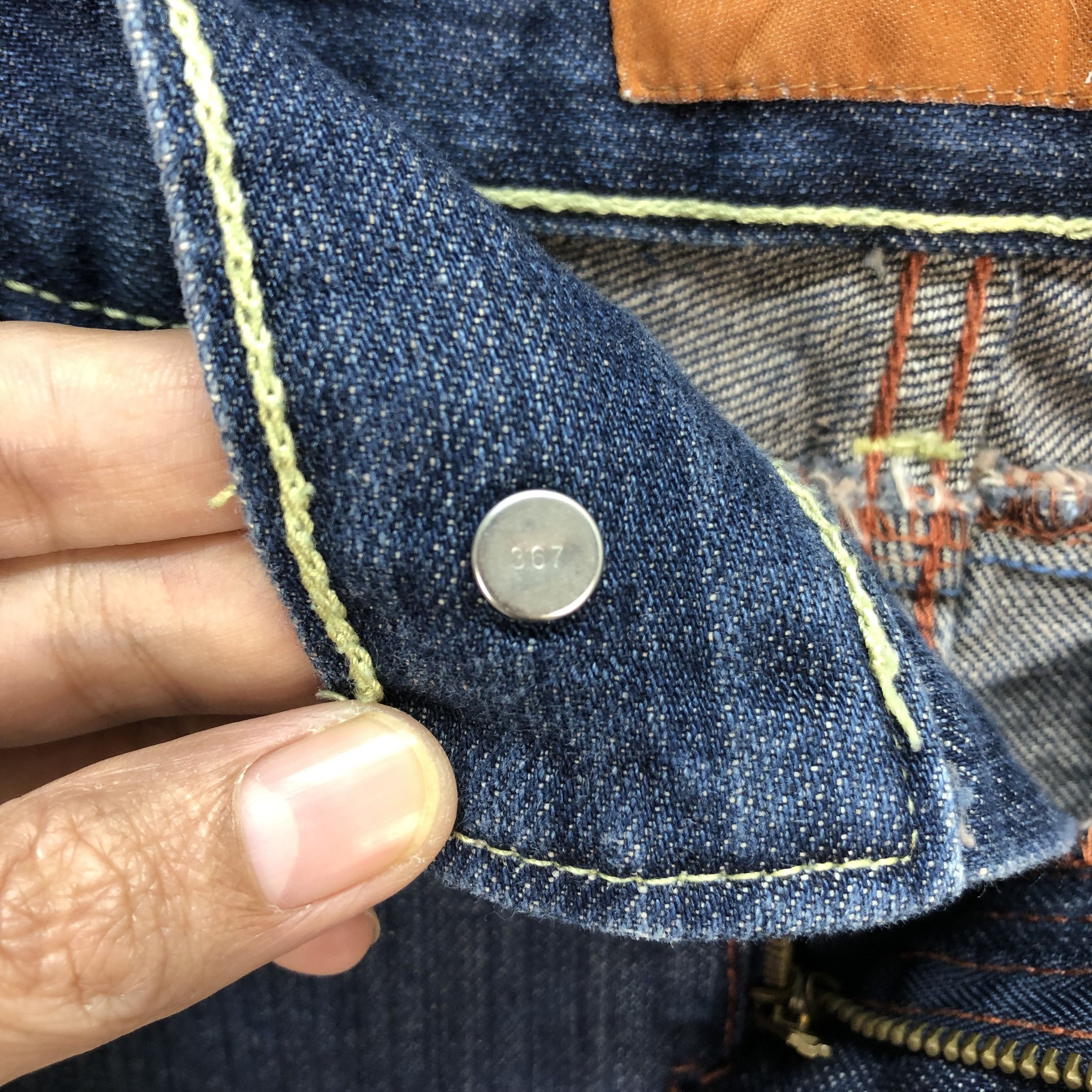 Levi's LEVI'S JEANS SINGLE R MINI SKIRTS #5650-201 Size 33" - 7 Thumbnail