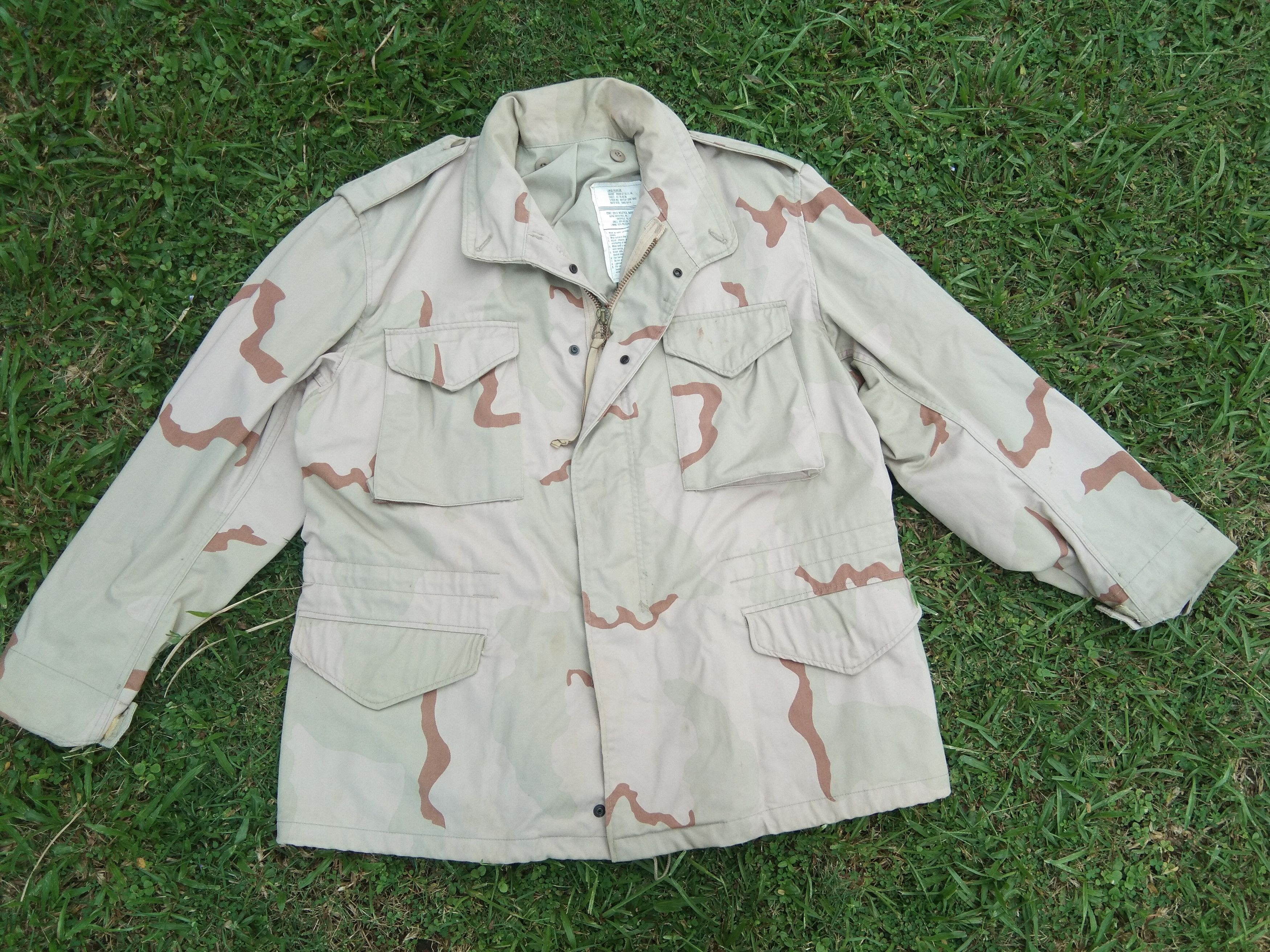 Alpha Industries × Vintage VTG Alpha Industries M65 Desert Camo Jacket Made in USA 🇺🇸 Size US L / EU 52-54 / 3 - 2 Thumbnail