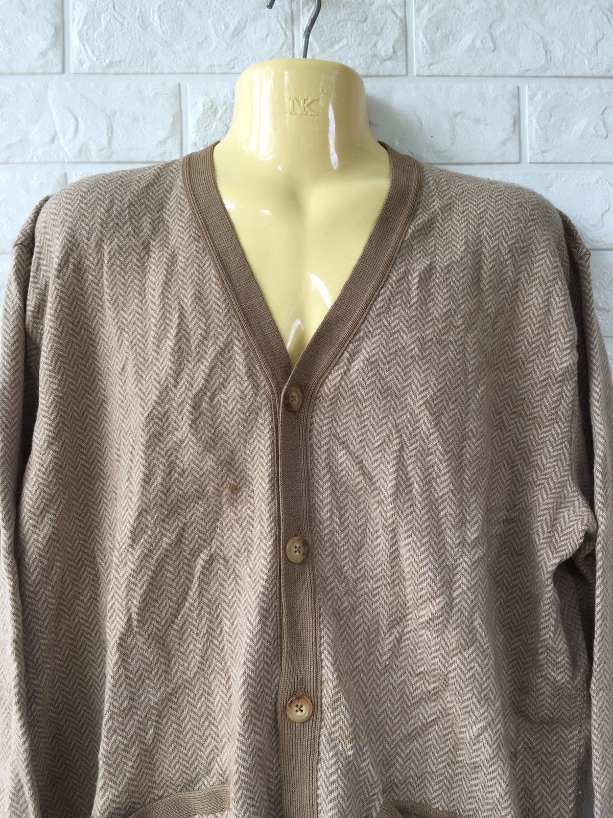 Polo Ralph Lauren × Vintage POLO RALPH LAUREN CARDIGAN WOOL KNITWEAR Size US L / EU 52-54 / 3 - 3 Thumbnail