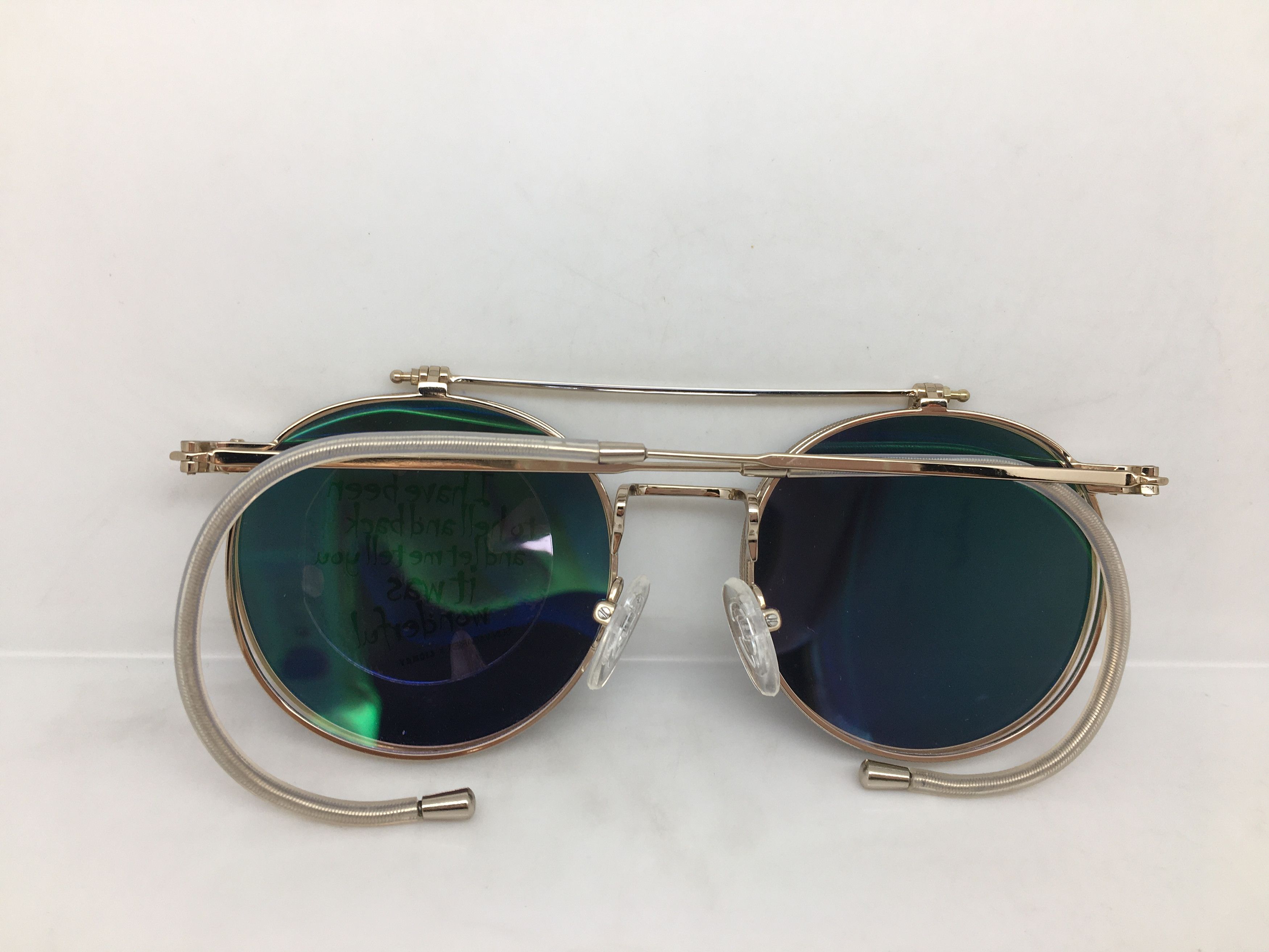 Vintage LICKEY LULLABY Eyeglasses Frame w/Flip Sun Lens Size ONE SIZE - 9 Thumbnail
