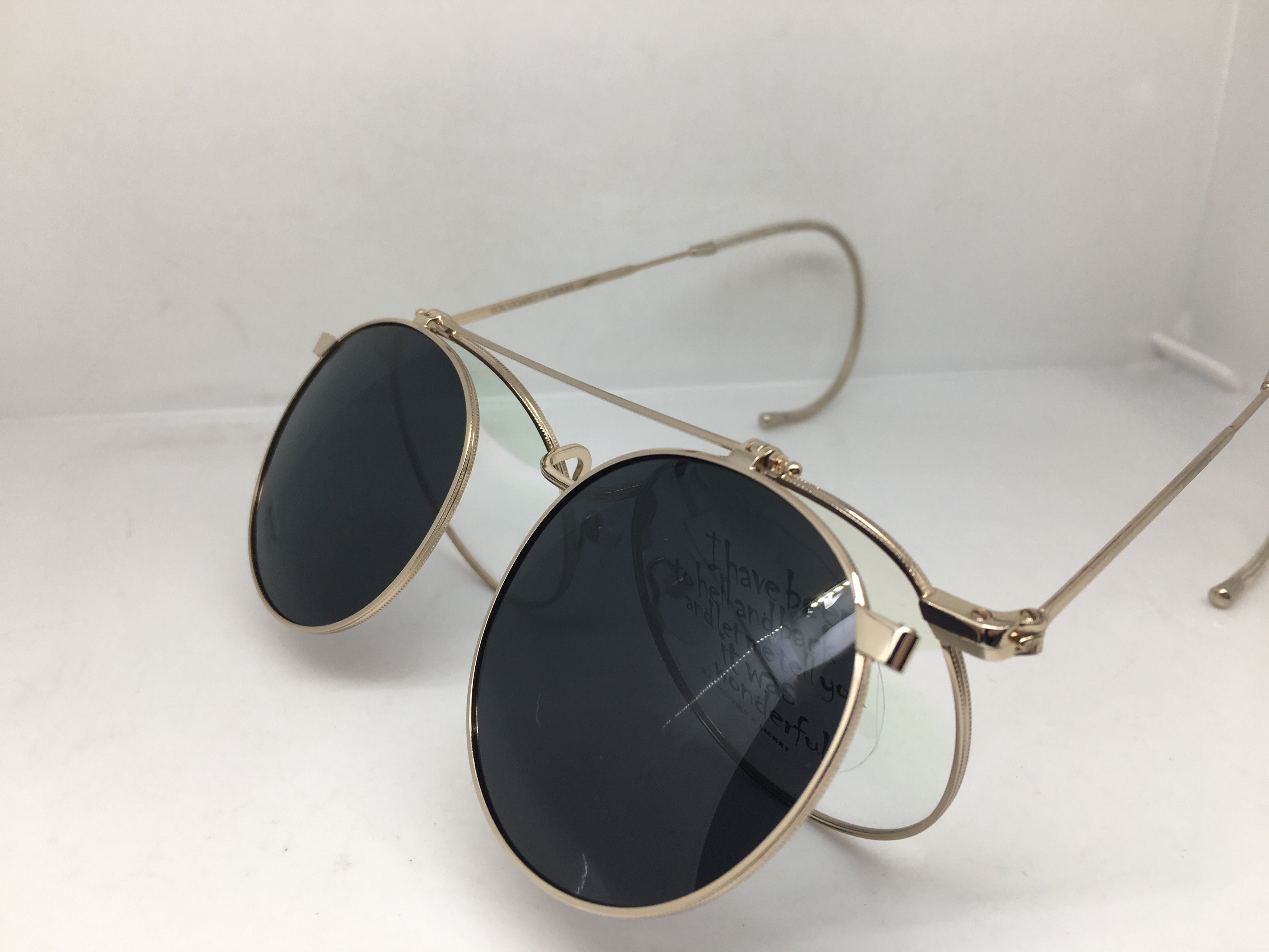 Vintage LICKEY LULLABY Eyeglasses Frame w/Flip Sun Lens Size ONE SIZE - 1 Thumbnail