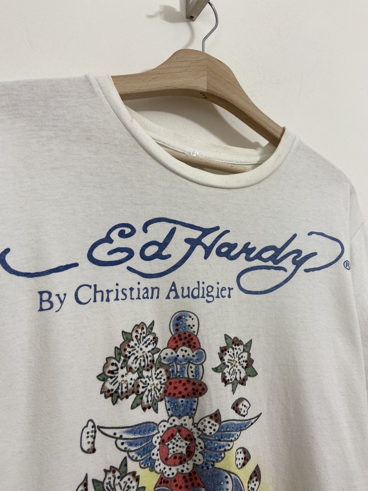 Ed Hardy Ed Hardy Christian Audiger Vintage Shirt Size US M / EU 48-50 / 2 - 5 Thumbnail