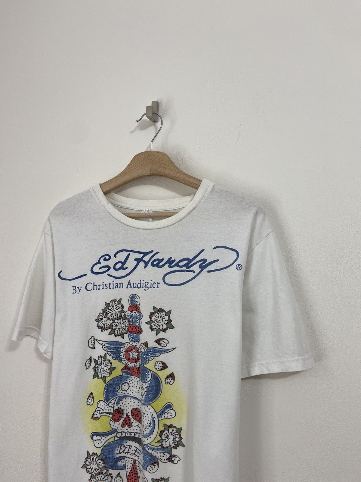 Ed Hardy Ed Hardy Christian Audiger Vintage Shirt Size US M / EU 48-50 / 2 - 2 Thumbnail