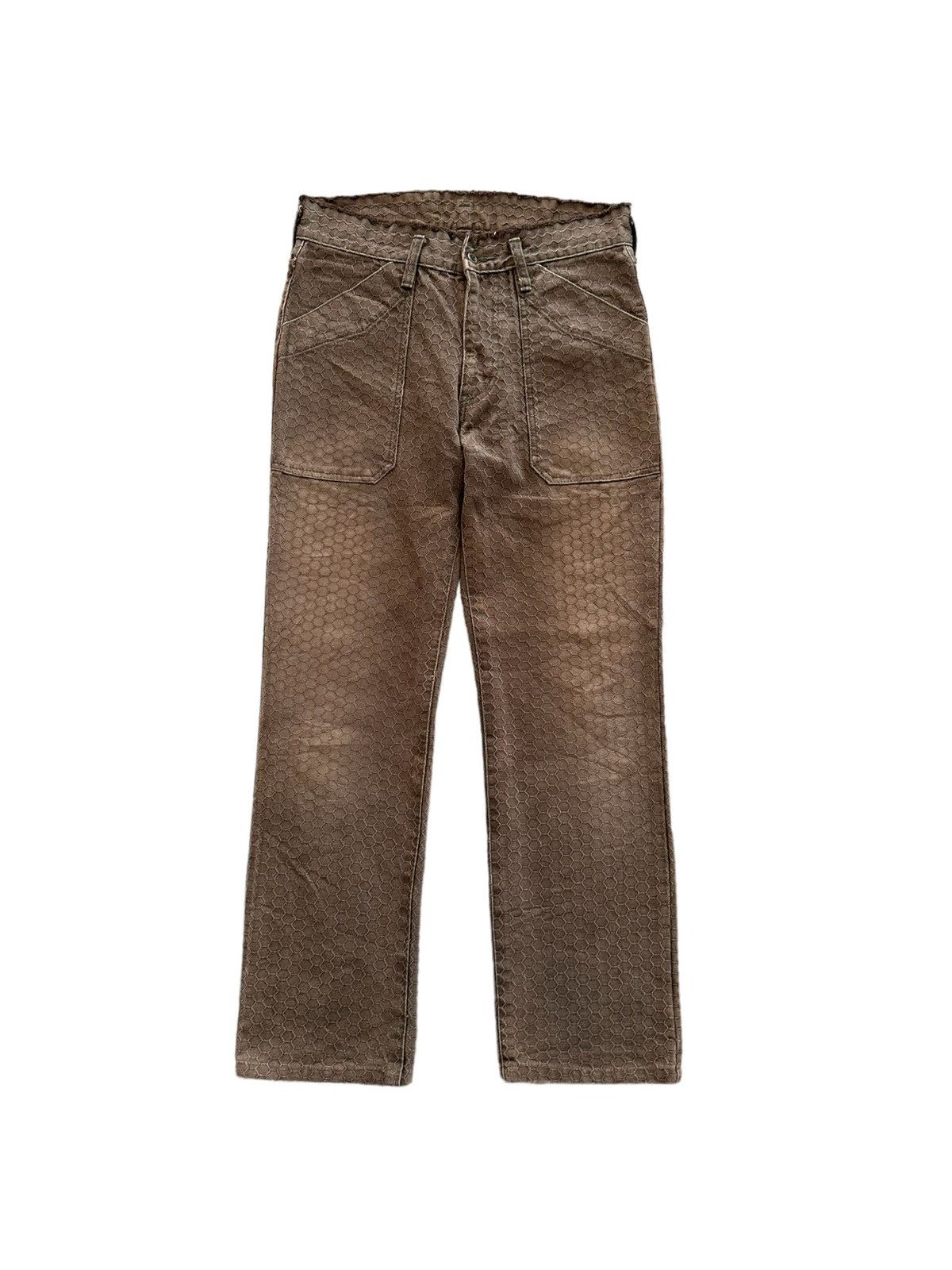 5351 POUR LES HOMMES 90's Abahouse honey cord fatigue khakis mudmax pant Size US 29 - 2 Thumbnail