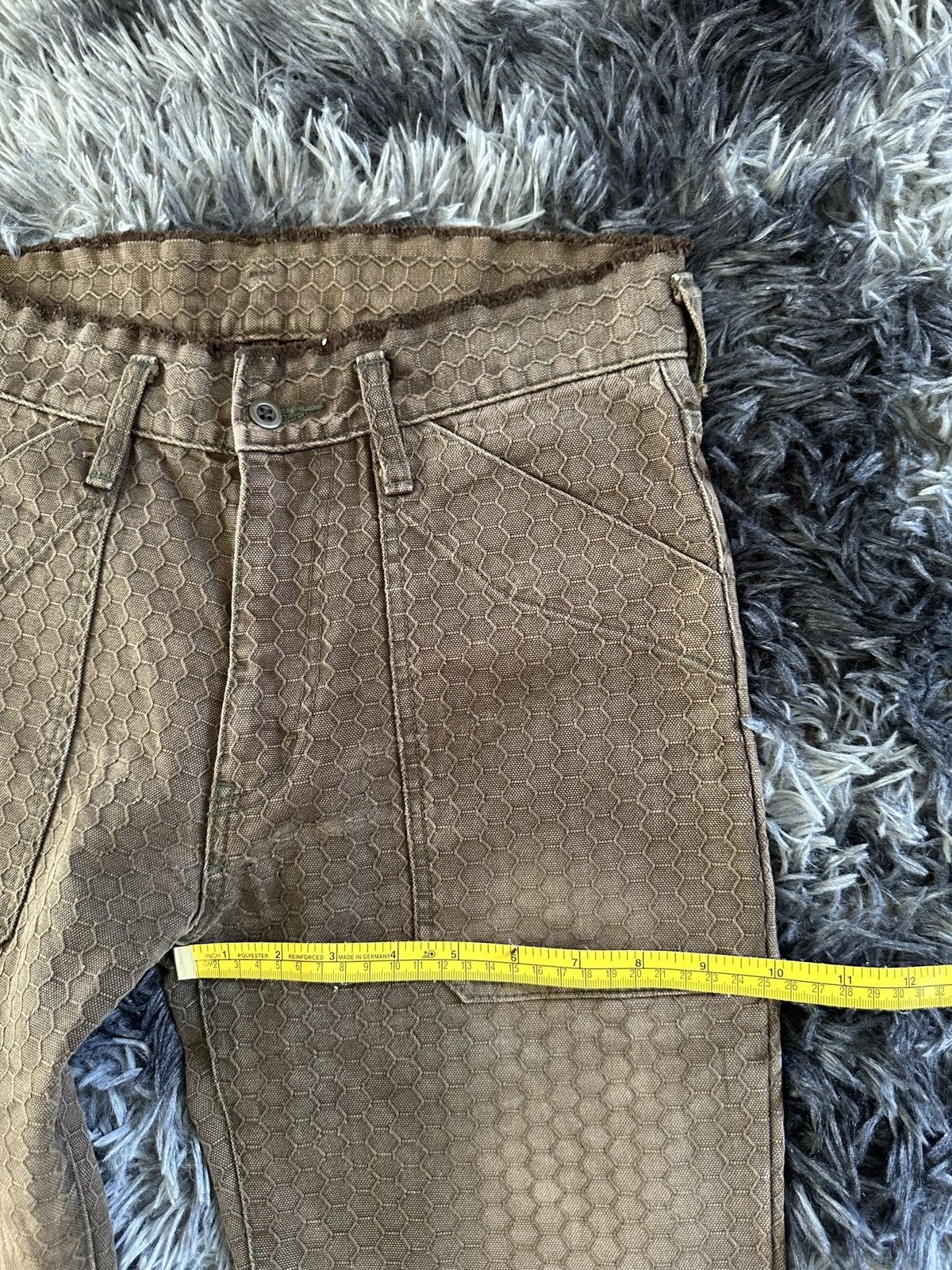 5351 POUR LES HOMMES 90's Abahouse honey cord fatigue khakis mudmax pant Size US 29 - 13 Thumbnail