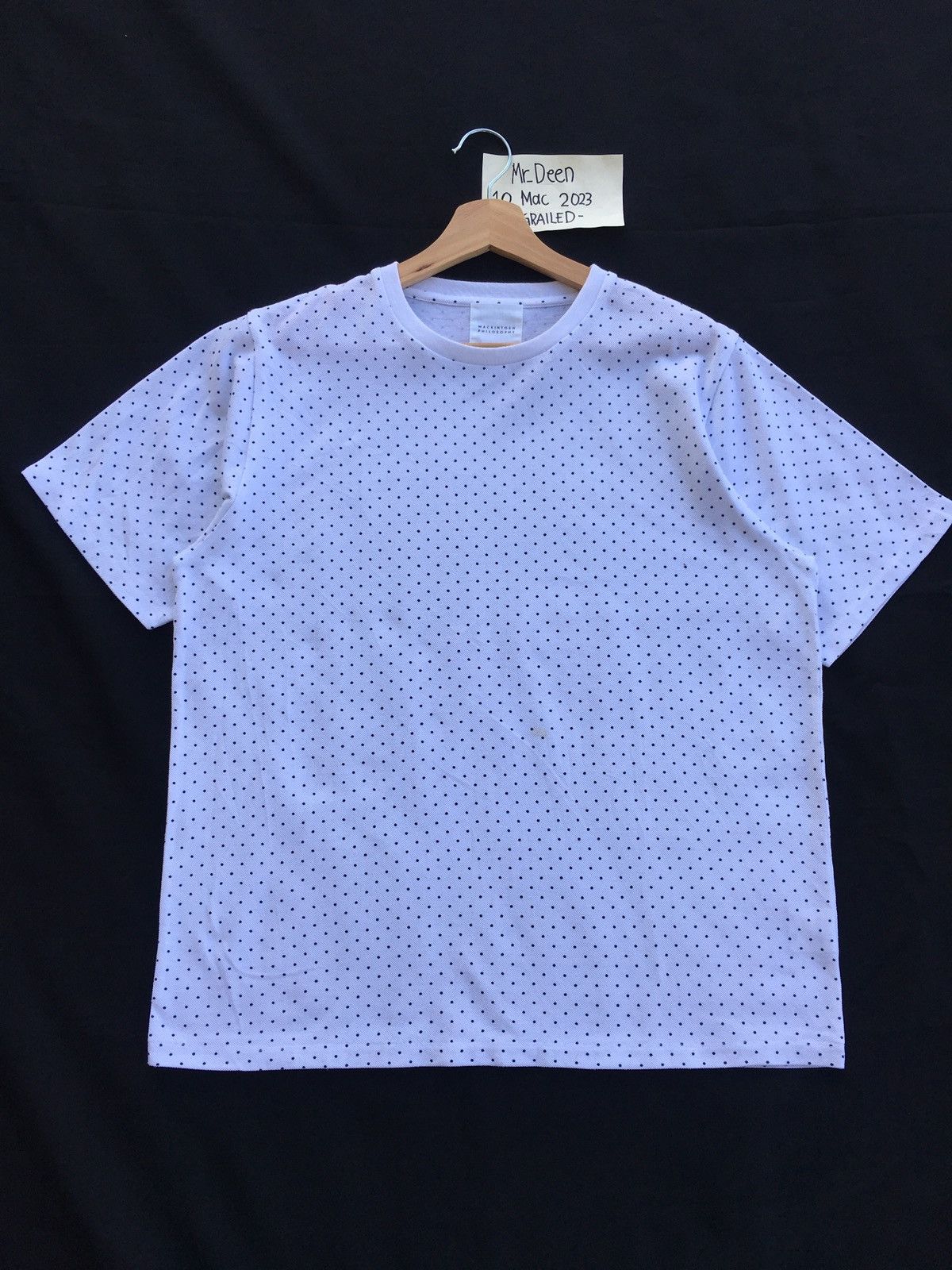 Mackintosh Rare Mackintosh Philosophy Dotted Tshirt Size US L / EU 52-54 / 3 - 2 Thumbnail