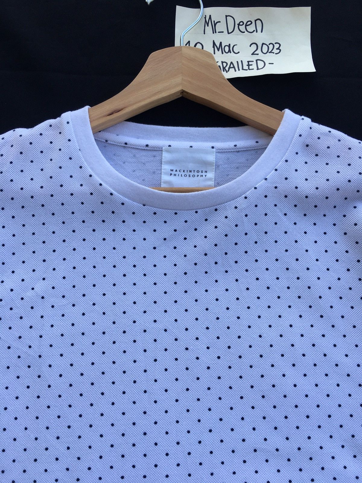 Mackintosh Rare Mackintosh Philosophy Dotted Tshirt Size US L / EU 52-54 / 3 - 1 Thumbnail