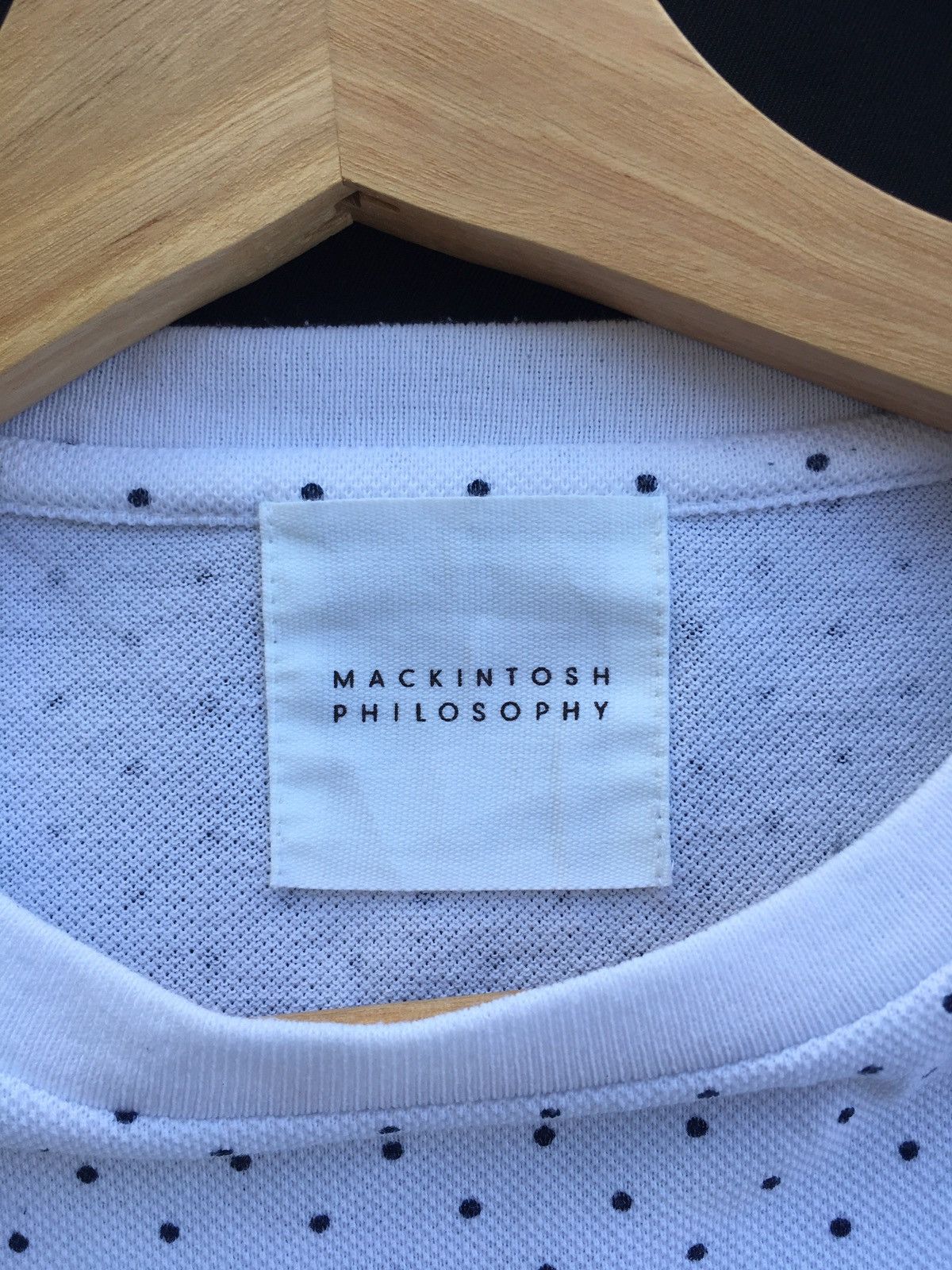 Mackintosh Rare Mackintosh Philosophy Dotted Tshirt Size US L / EU 52-54 / 3 - 8 Thumbnail