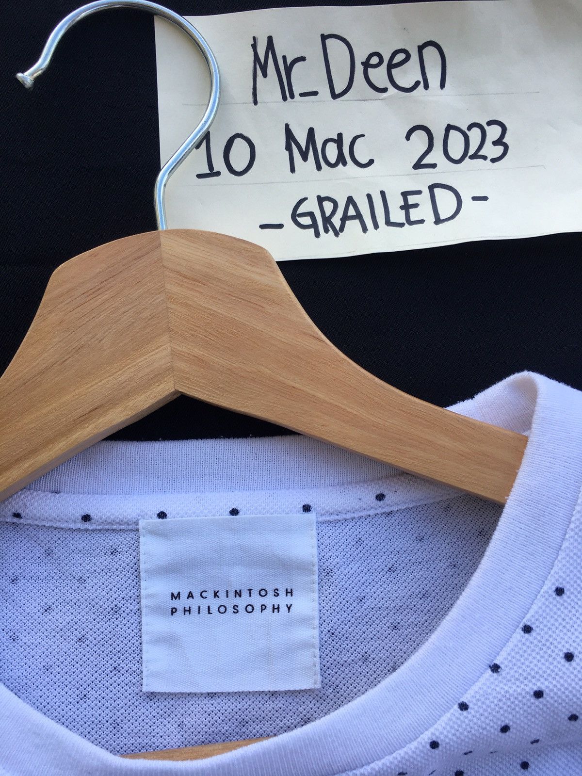Mackintosh Rare Mackintosh Philosophy Dotted Tshirt Size US L / EU 52-54 / 3 - 7 Thumbnail