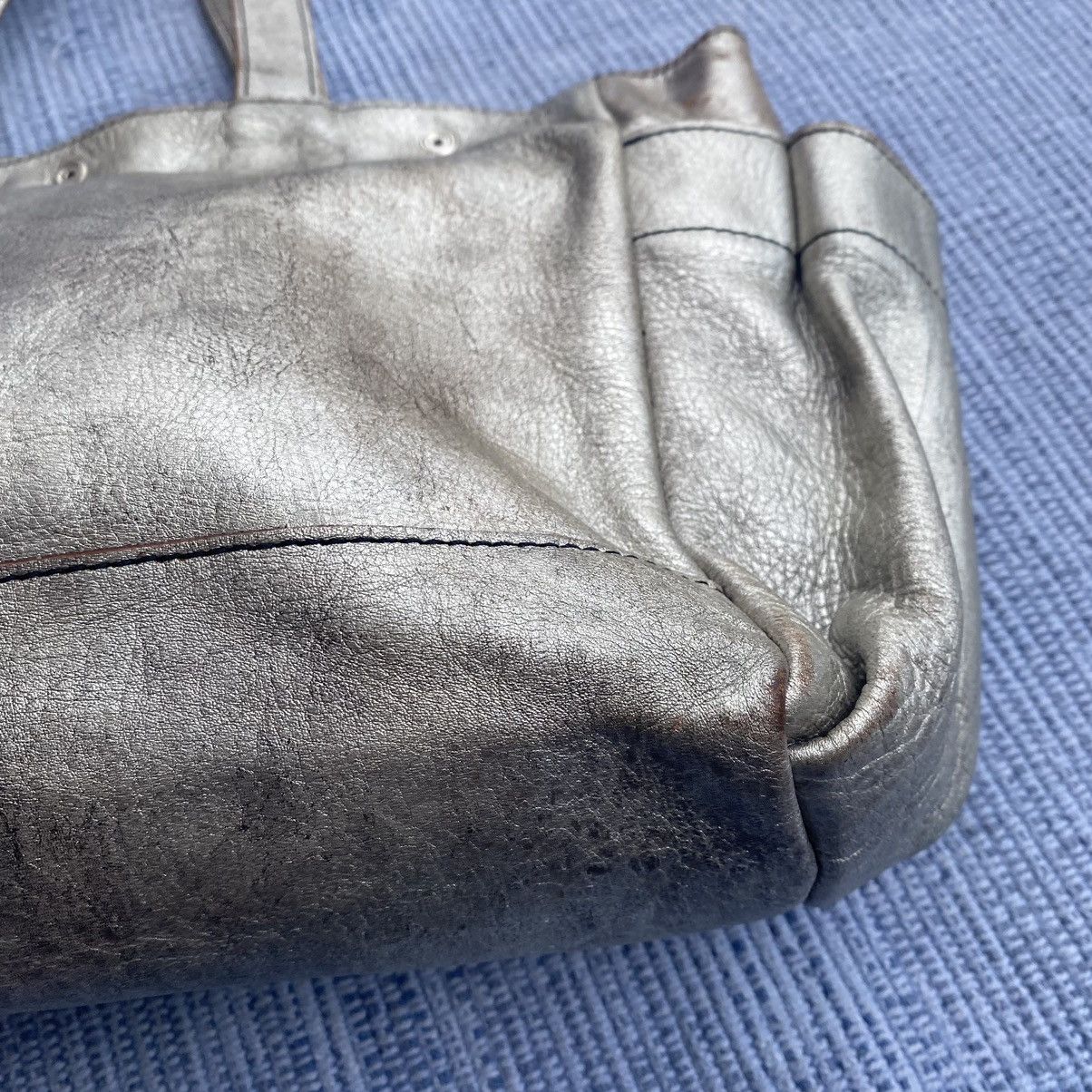 Issey Miyake Zucca silver leather bag Size ONE SIZE - 4 Thumbnail