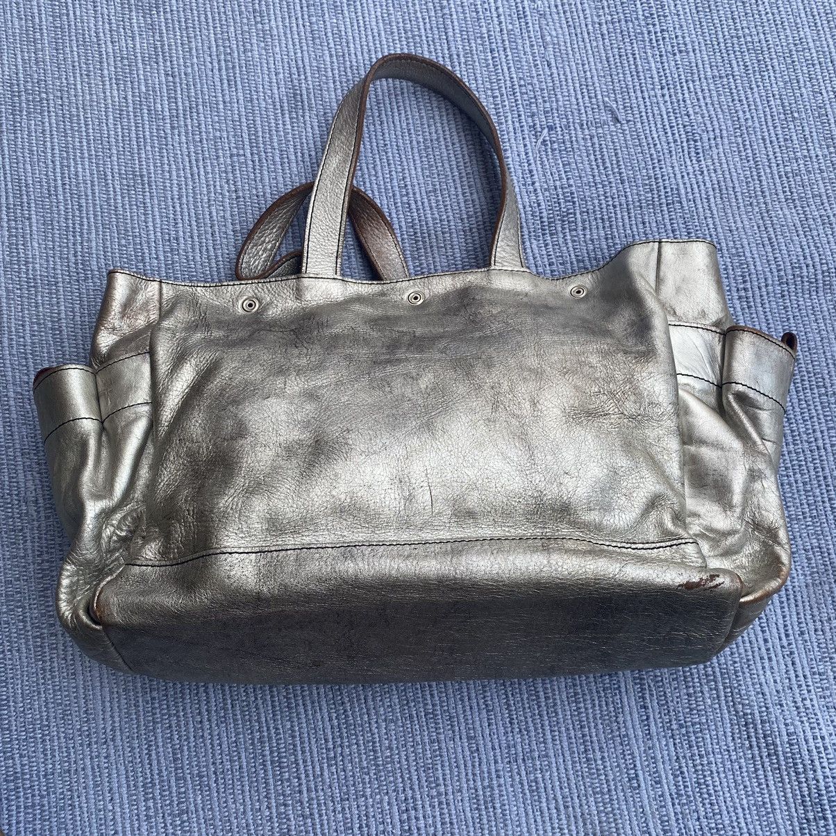 Issey Miyake Zucca silver leather bag Size ONE SIZE - 7 Thumbnail