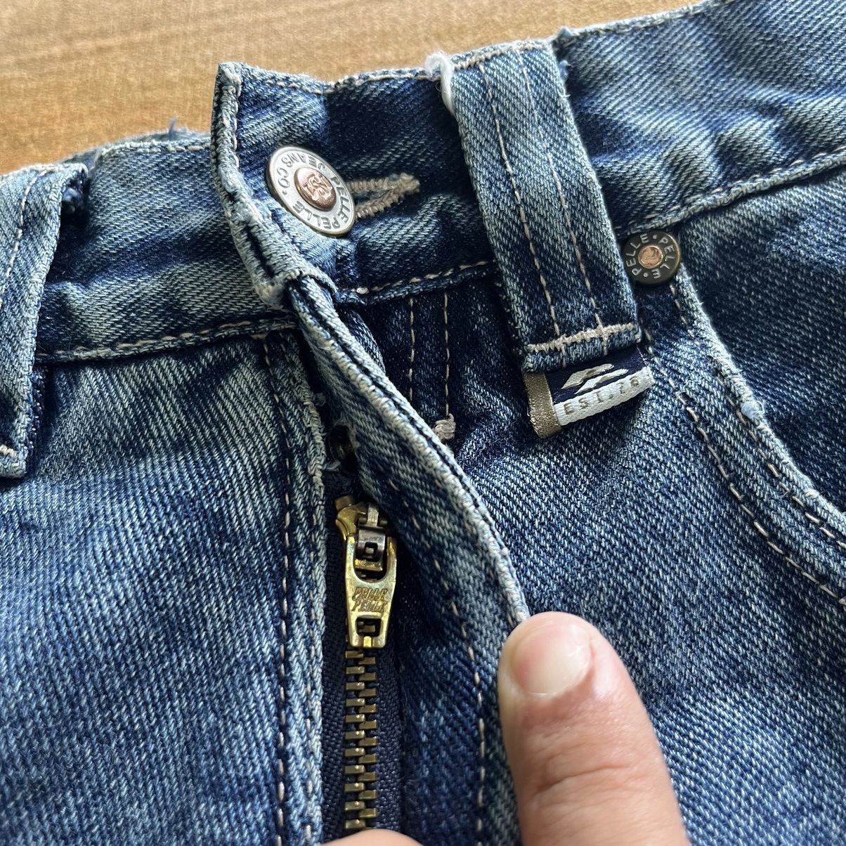 JNCO × Pelle Pelle Vintage Pelle Pelle Embroided Logo Baggy Jeans Size 26" / US 2 / IT 38 - 19 Thumbnail