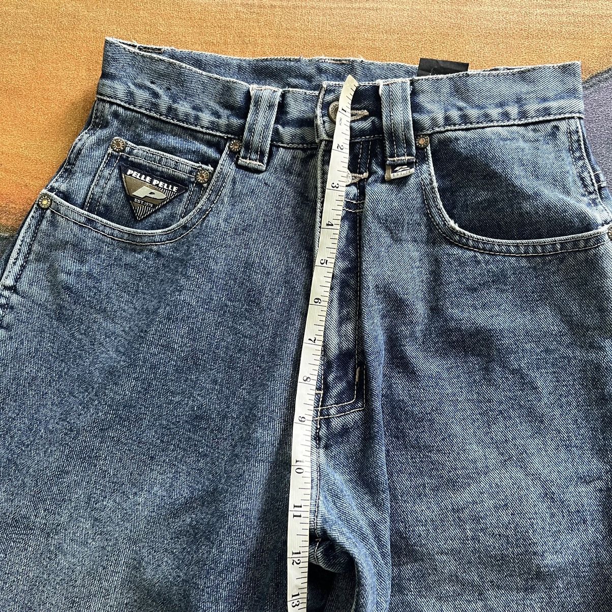 JNCO × Pelle Pelle Vintage Pelle Pelle Embroided Logo Baggy Jeans Size 26" / US 2 / IT 38 - 10 Thumbnail
