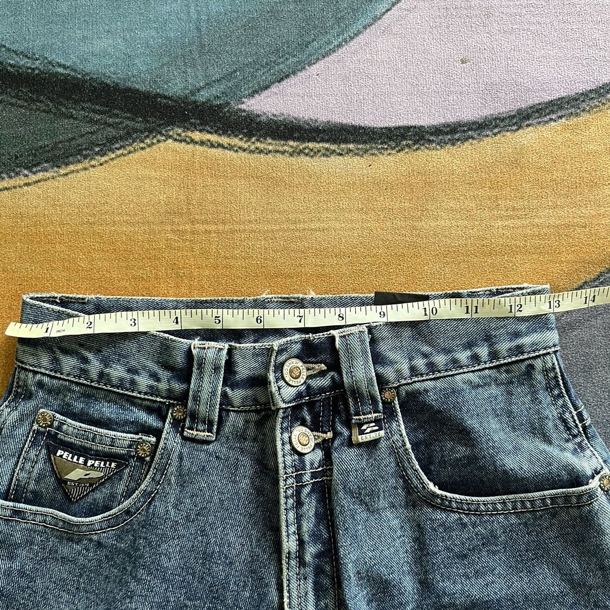 JNCO × Pelle Pelle Vintage Pelle Pelle Embroided Logo Baggy Jeans Size 26" / US 2 / IT 38 - 15 Thumbnail