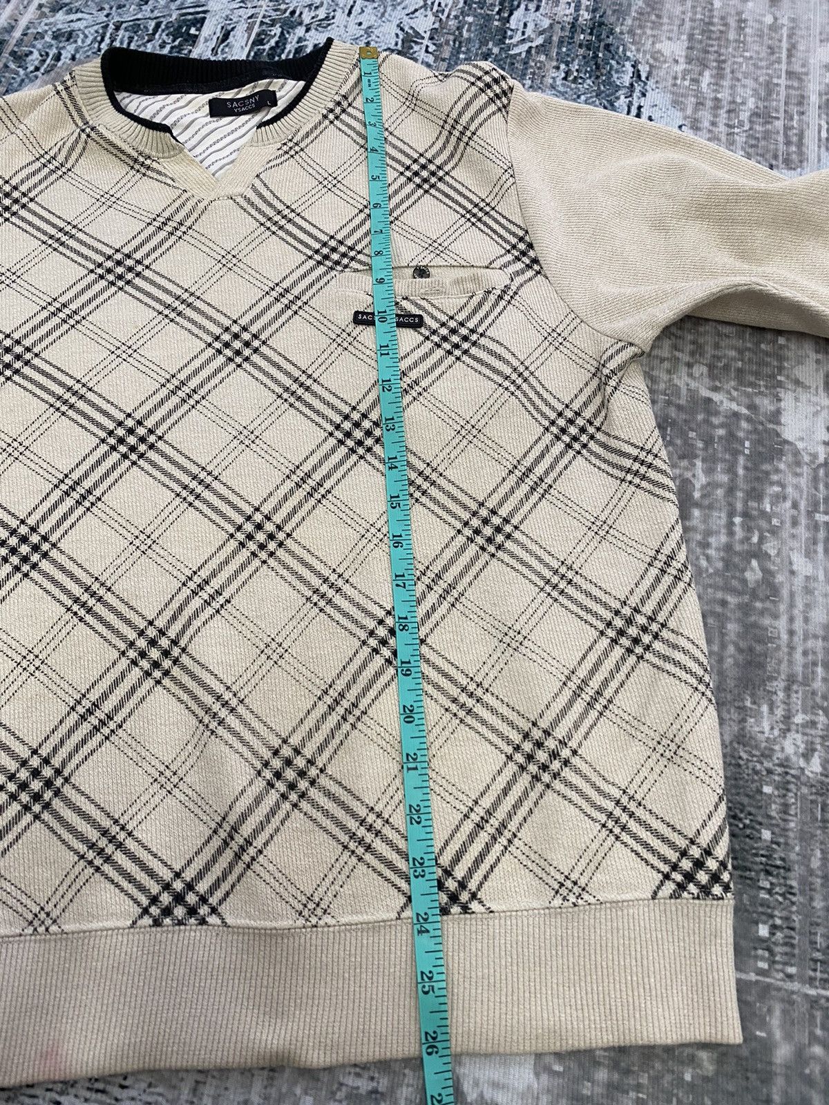 Vintage × Y's for Men × Yohji Yamamoto Vintage Yohji Yamamoto Sacsny Ysaccs Crewneck Size US L / EU 52-54 / 3 - 11 Thumbnail