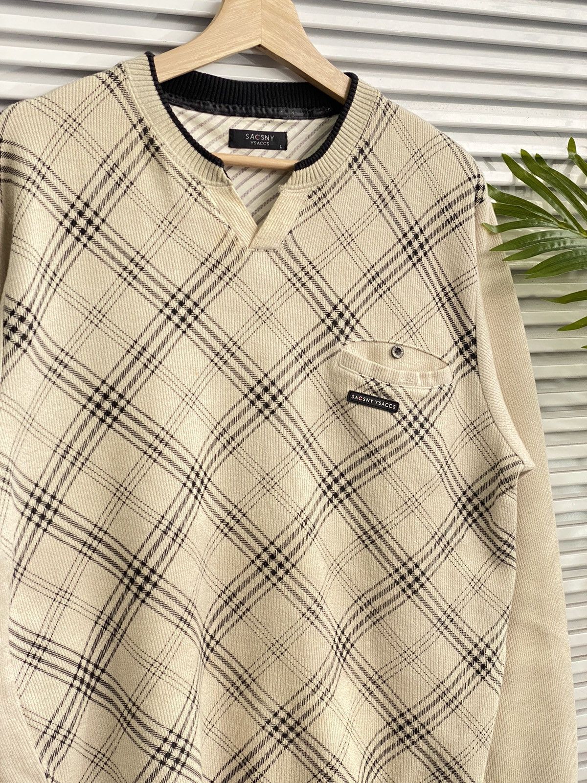 Vintage × Y's for Men × Yohji Yamamoto Vintage Yohji Yamamoto Sacsny Ysaccs Crewneck Size US L / EU 52-54 / 3 - 2 Thumbnail