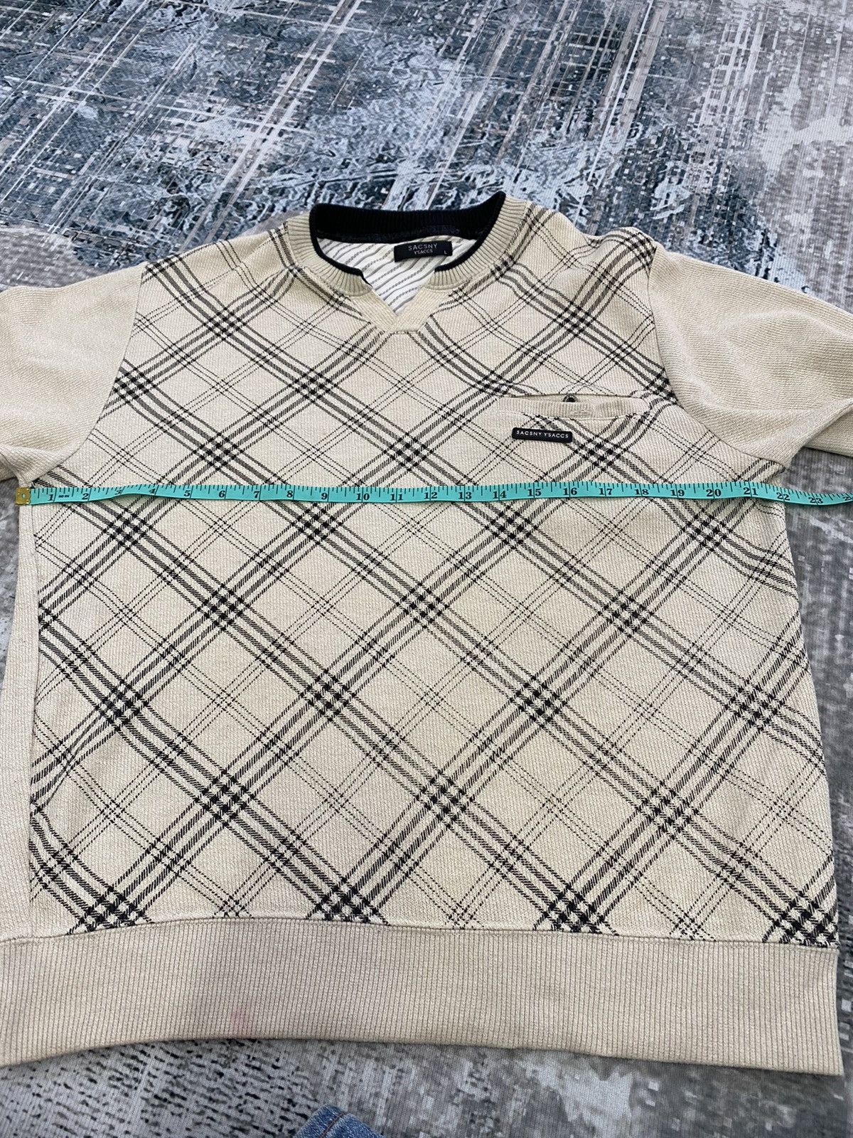 Vintage × Y's for Men × Yohji Yamamoto Vintage Yohji Yamamoto Sacsny Ysaccs Crewneck Size US L / EU 52-54 / 3 - 10 Thumbnail