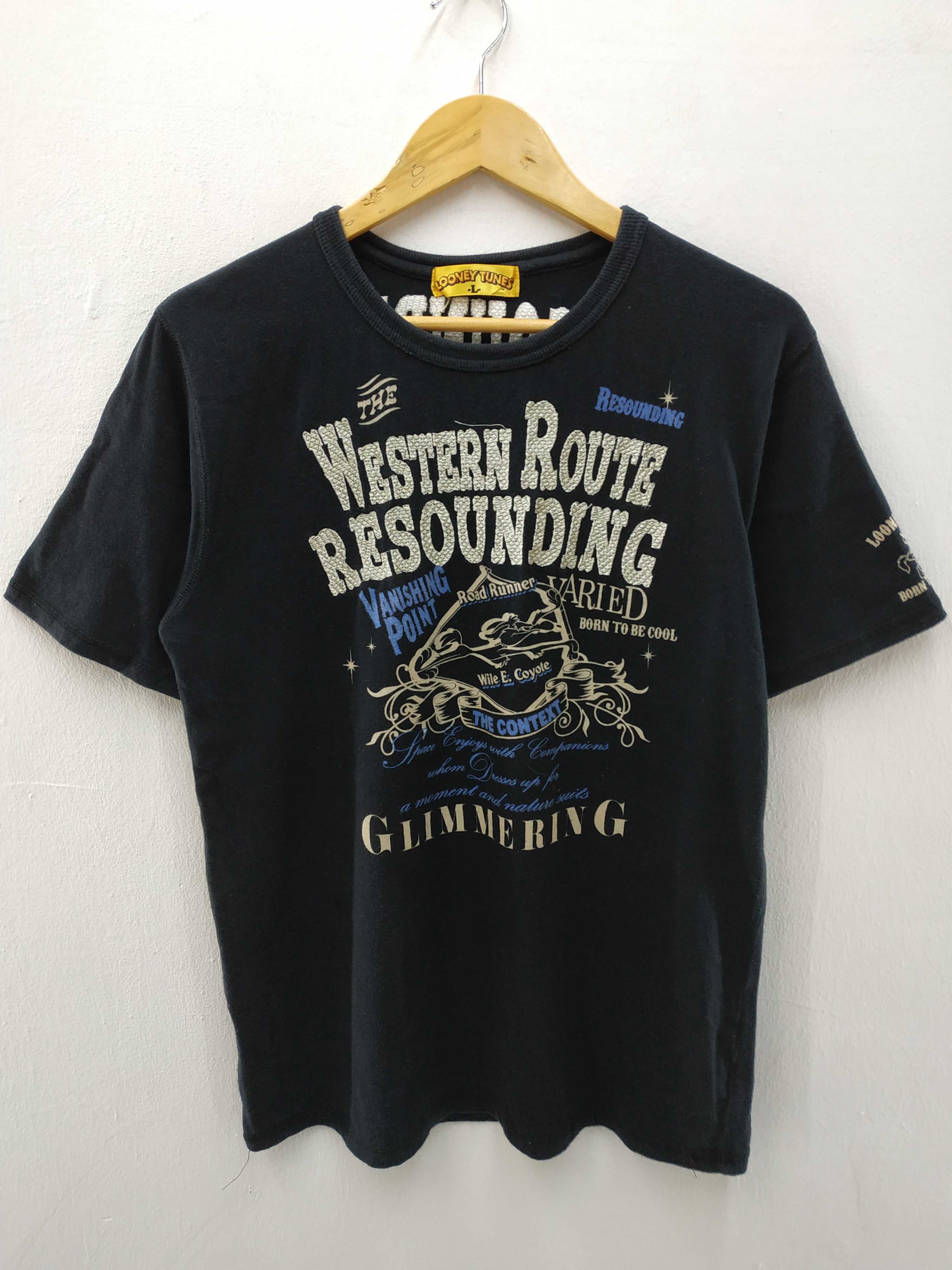 Cartoon Network Looney Tunes Wile E. Cayote Road Runner T-Shirt Size US M / EU 48-50 / 2 - 1 Thumbnail