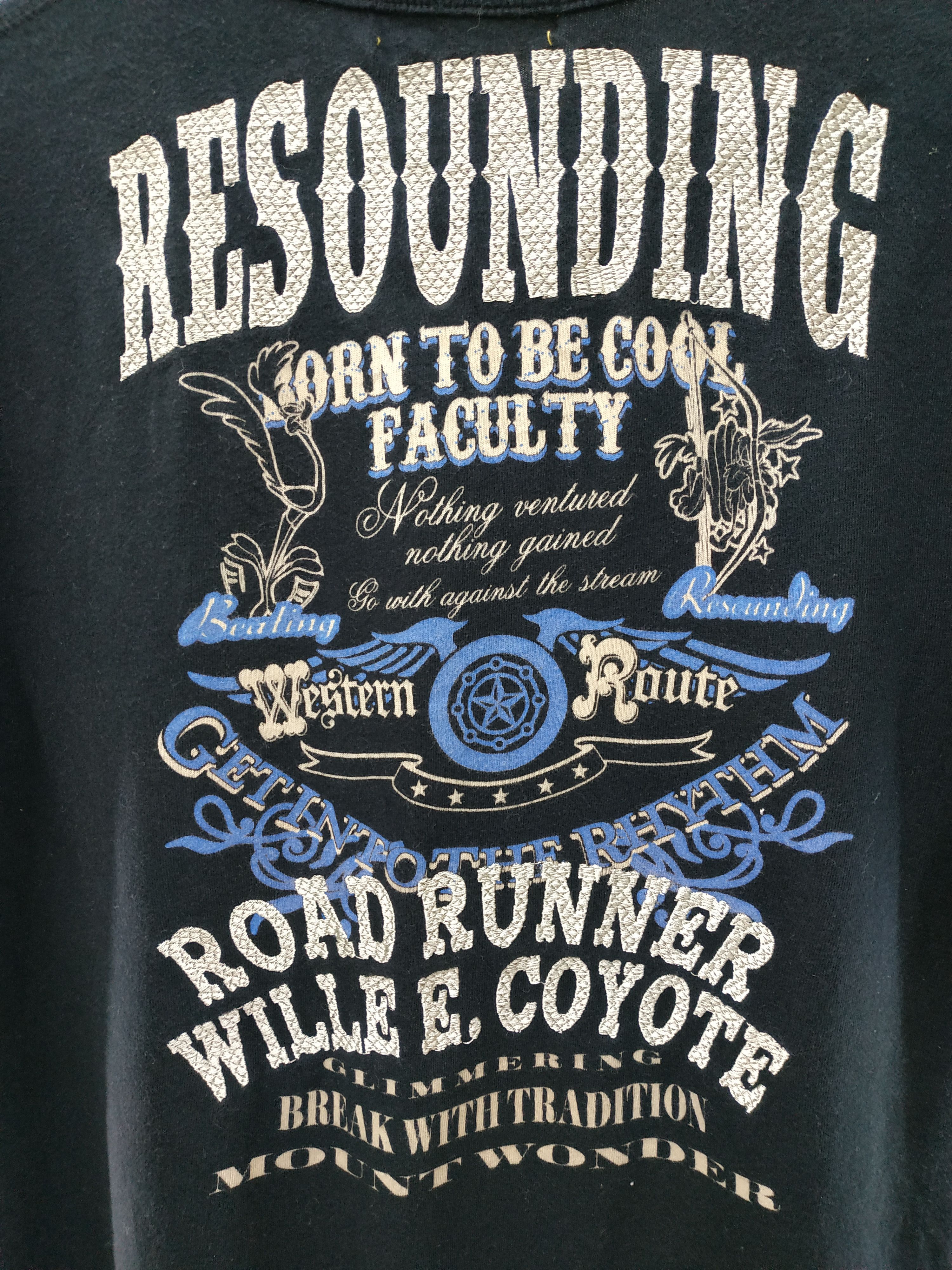 Cartoon Network Looney Tunes Wile E. Cayote Road Runner T-Shirt Size US M / EU 48-50 / 2 - 6 Thumbnail