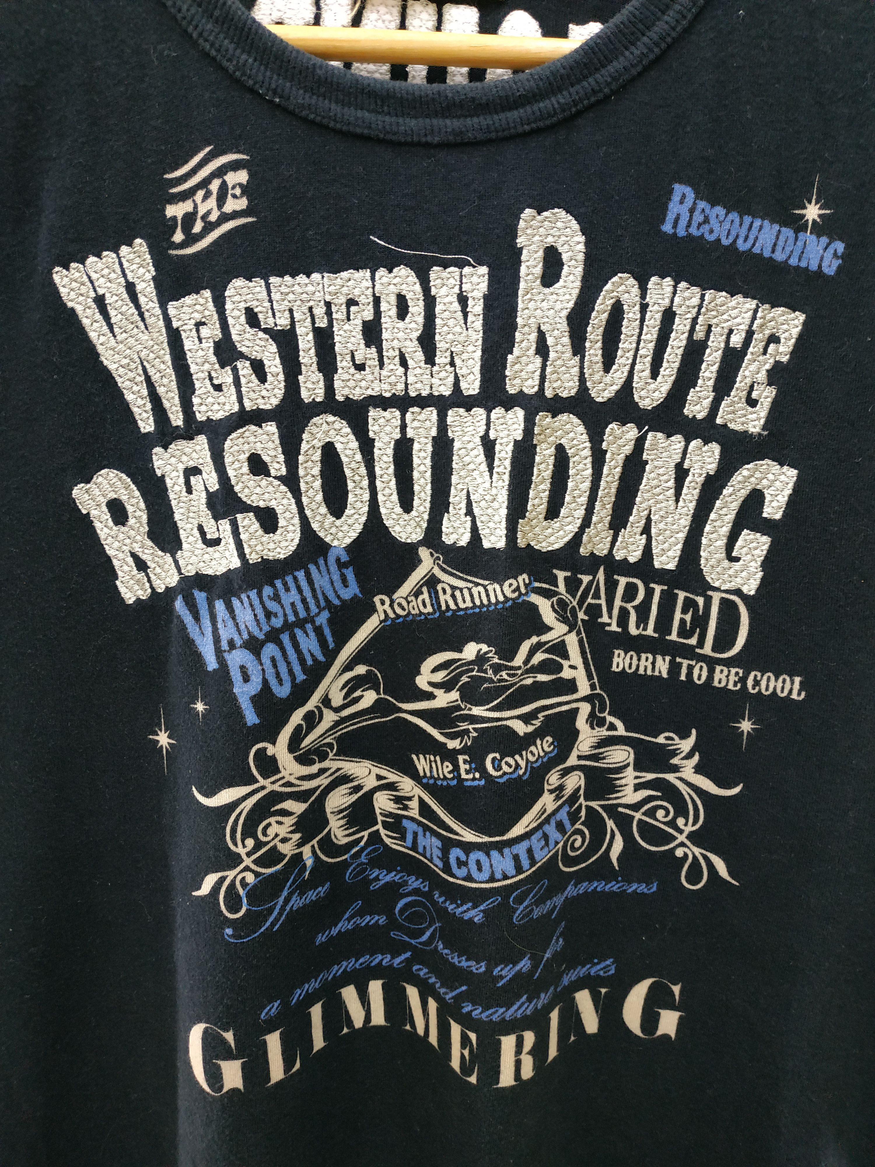 Cartoon Network Looney Tunes Wile E. Cayote Road Runner T-Shirt Size US M / EU 48-50 / 2 - 3 Thumbnail