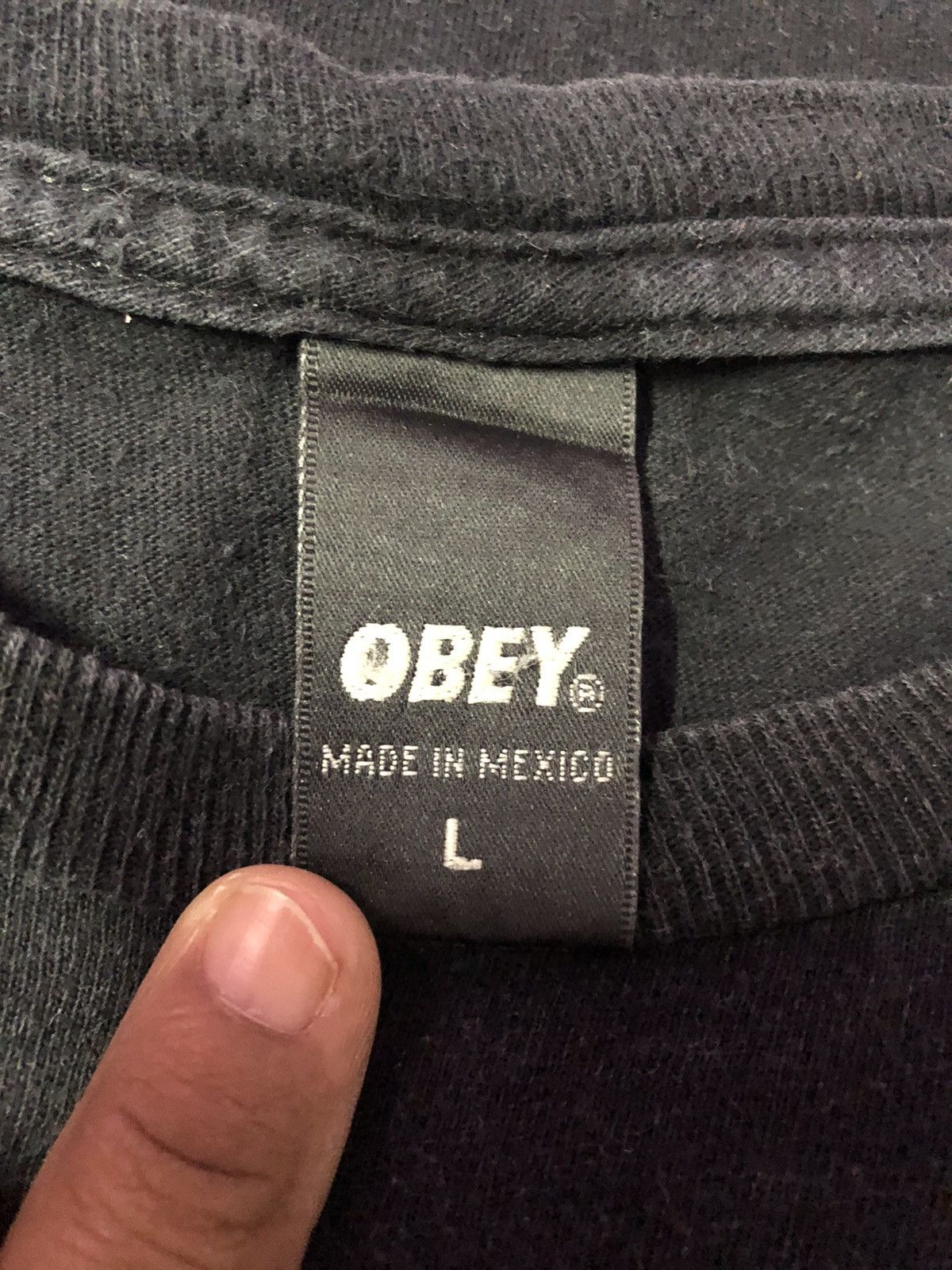 Obey Obey T-Shirts Size L Size US L / EU 52-54 / 3 - 3 Thumbnail