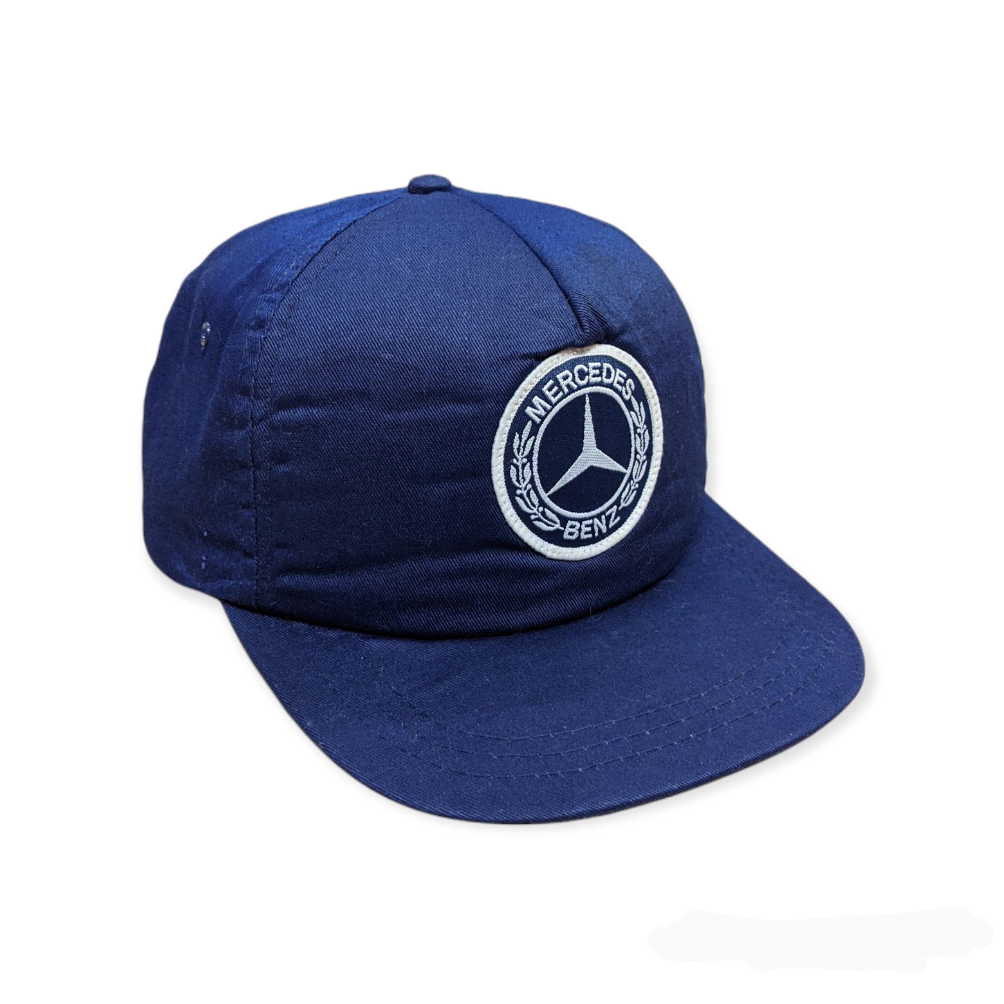 Mercedes-Benz Vintage Rare Big Logo Mercedes Benz Cap Size ONE SIZE - 3 Thumbnail