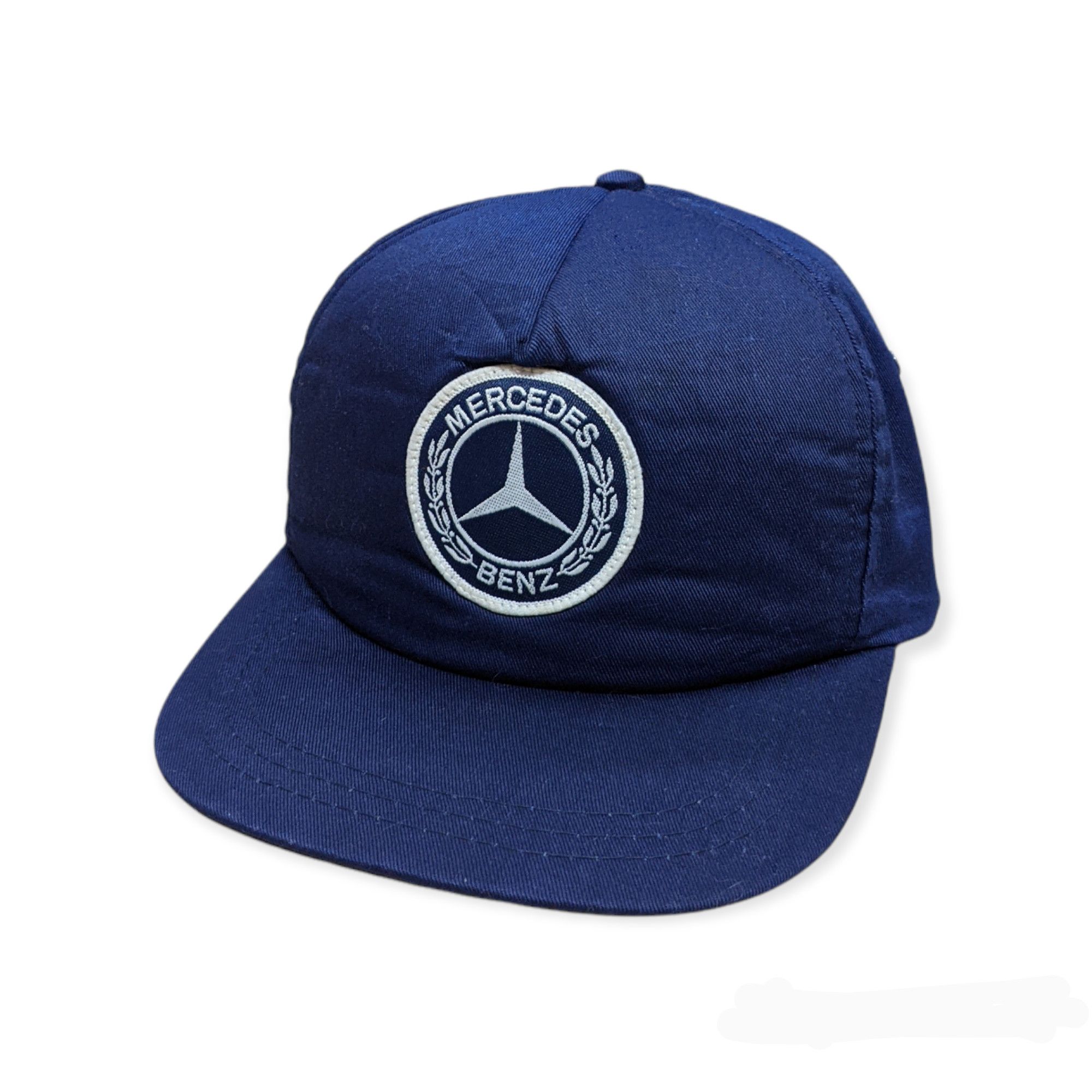 Mercedes-Benz Vintage Rare Big Logo Mercedes Benz Cap Size ONE SIZE - 2 Thumbnail