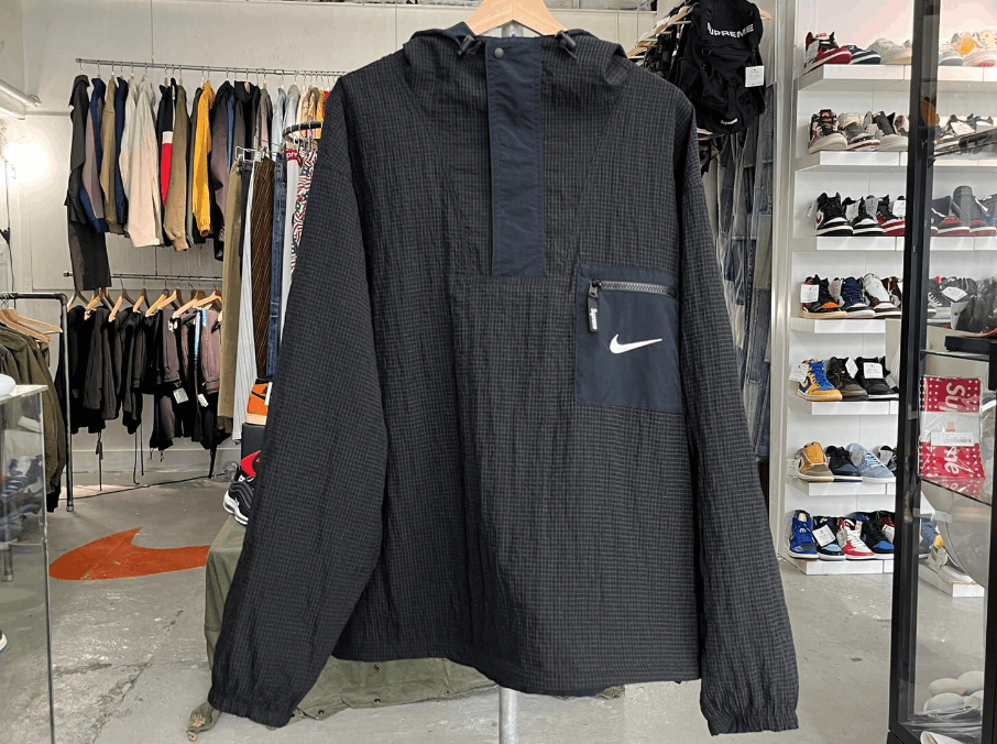 【S】NIKE Jewel Reversible Ripstop Anorak Supreme Nike Jewel Reversible Ripstop Anorak Light Blue
