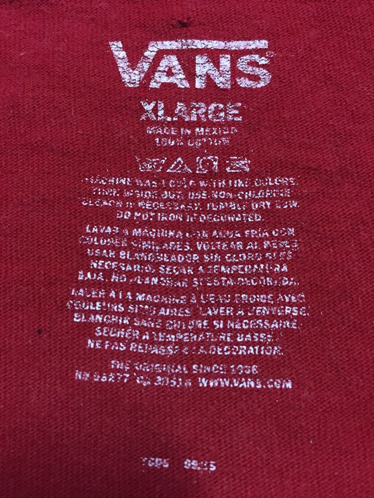 Vans About Vans T-Shirts Size X-Large Size US L / EU 52-54 / 3 - 3 Thumbnail