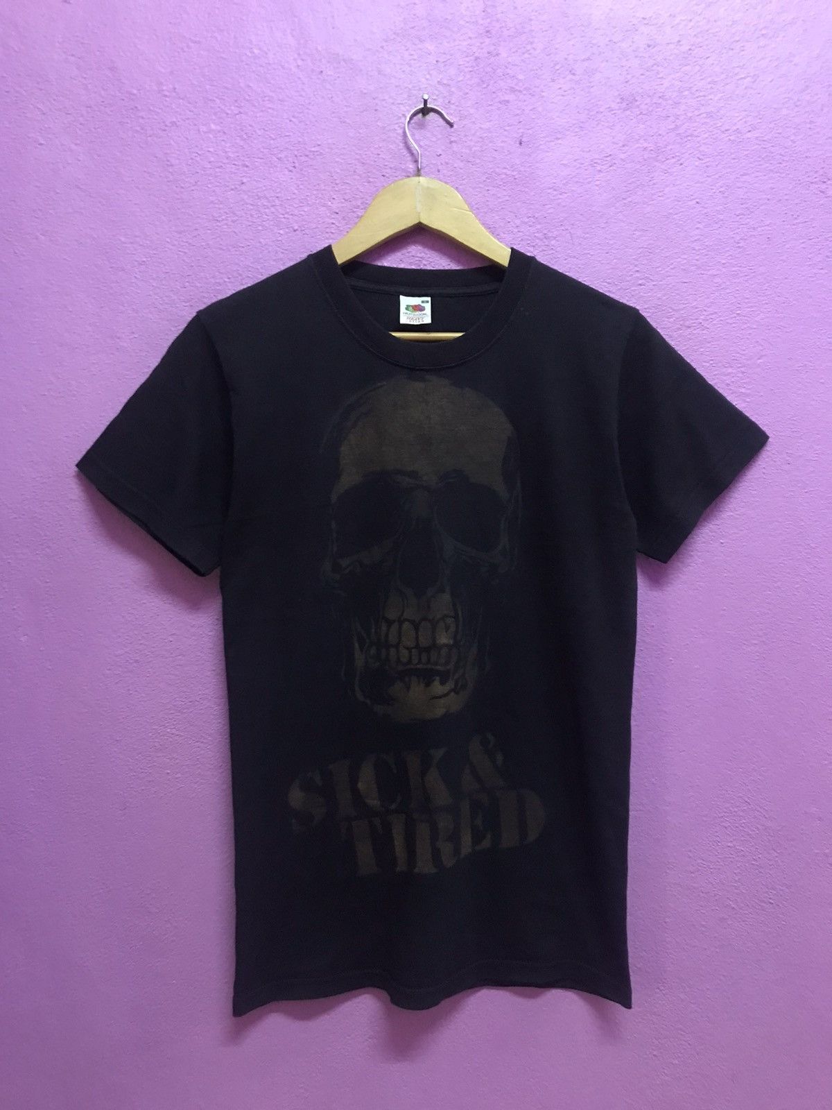 Fruit Of The Loom Sick & Tired T-Shirts Size S Size US S / EU 44-46 / 1 - 1 Thumbnail