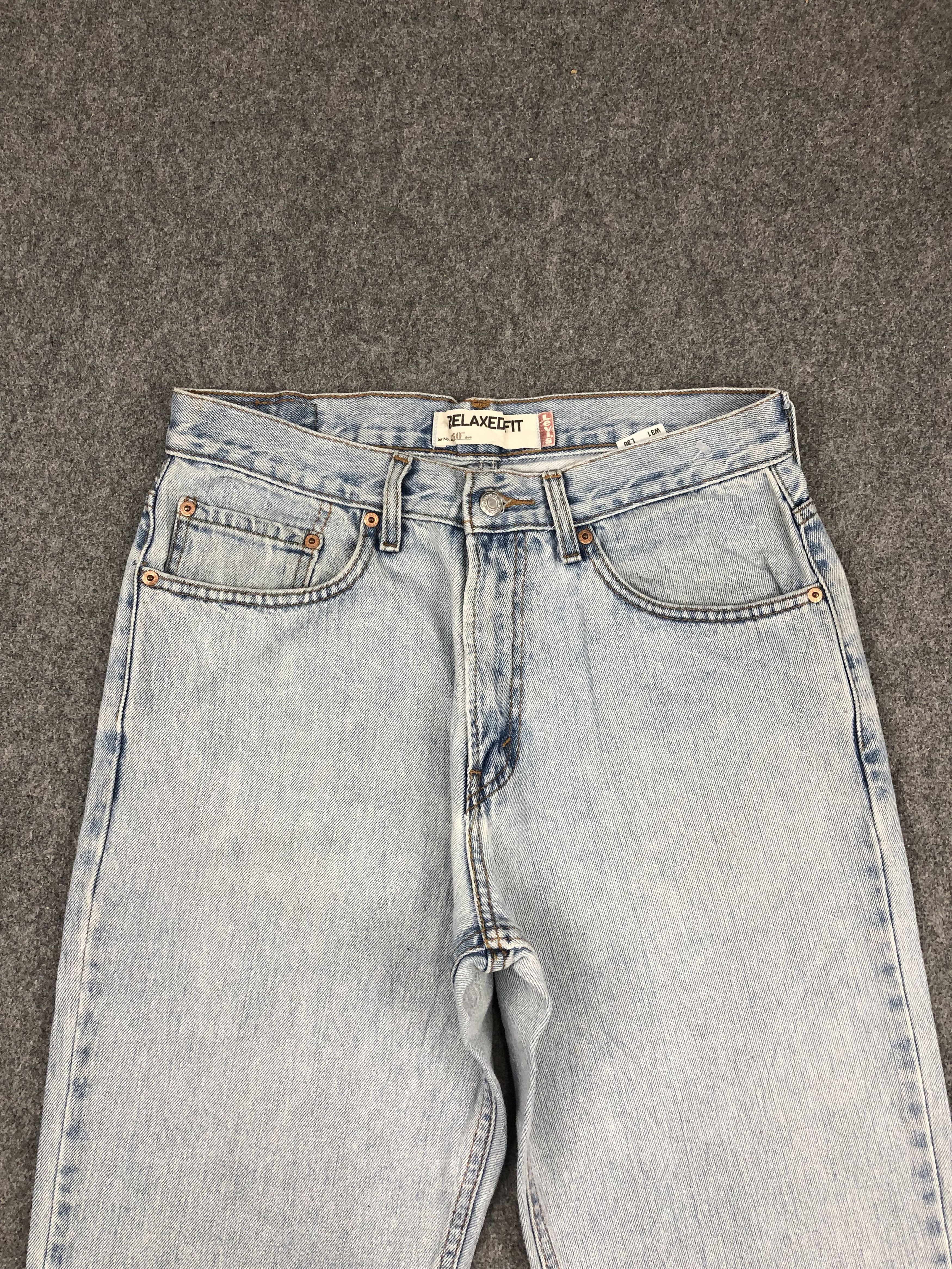 Levi's × Vintage Vintage Levis 550 Faded Blue Jeans DP1483 Size US 31 - 2 Thumbnail
