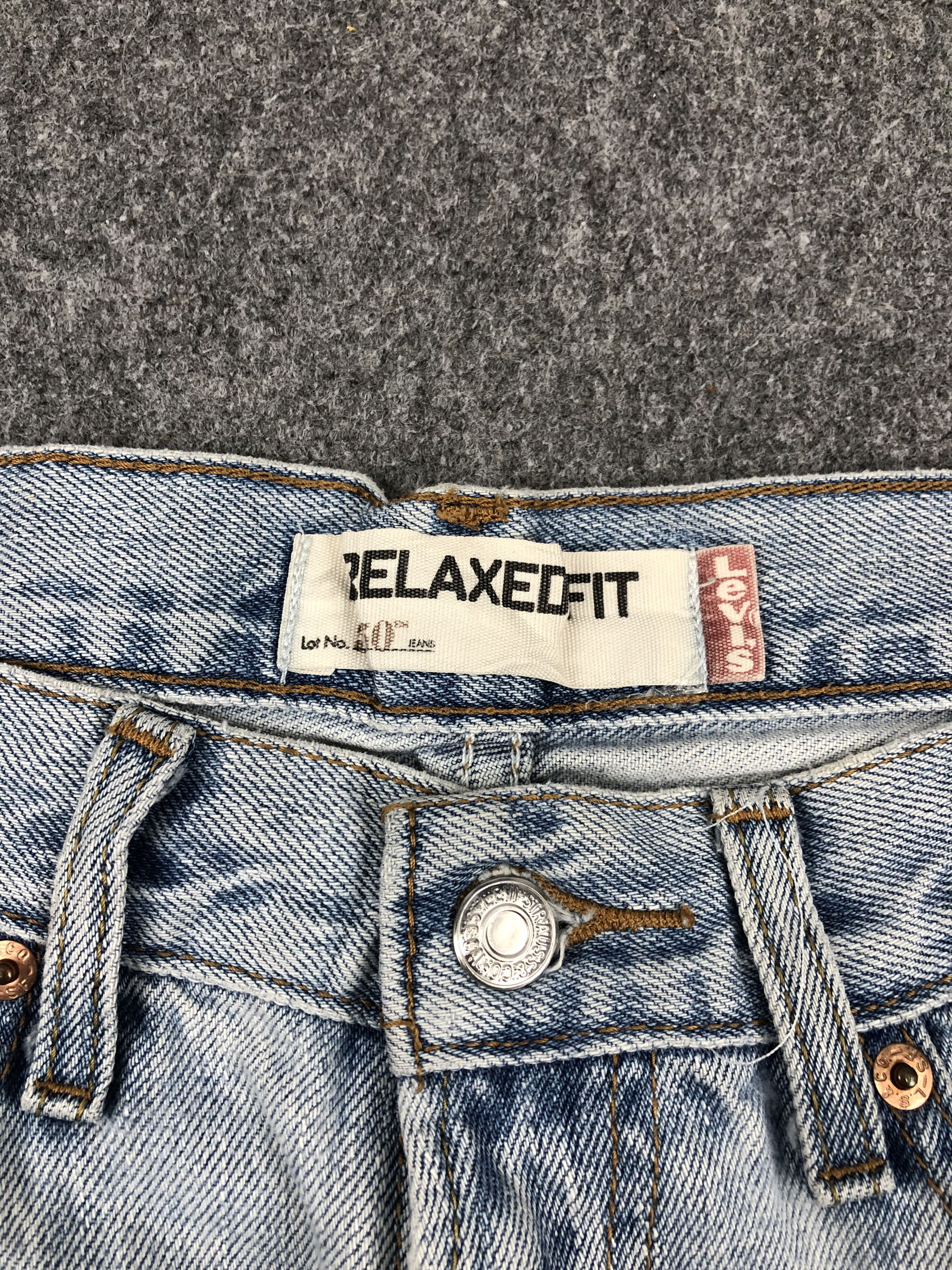 Levi's × Vintage Vintage Levis 550 Faded Blue Jeans DP1483 Size US 31 - 7 Thumbnail