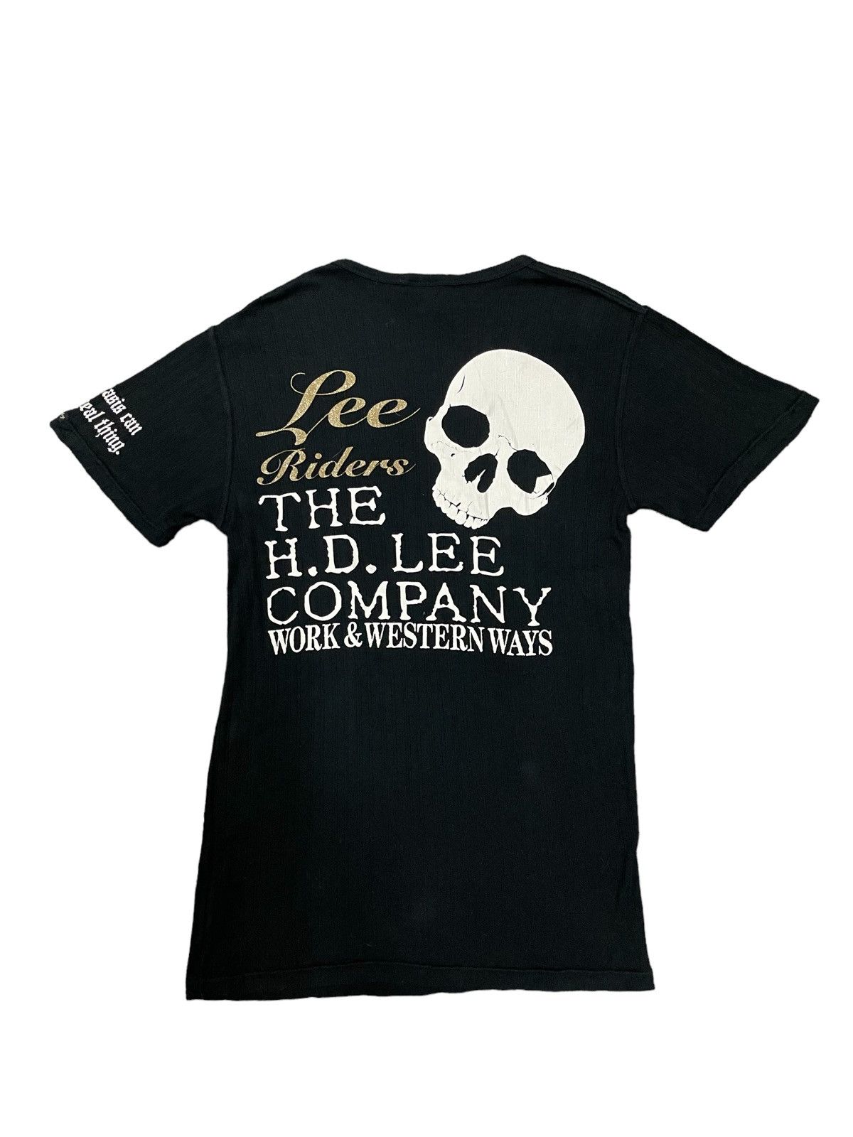 Lee Vintage Lee Riders Brave Cowboy Big Print Skull Size S / US 4 / IT 40 - 1 Thumbnail