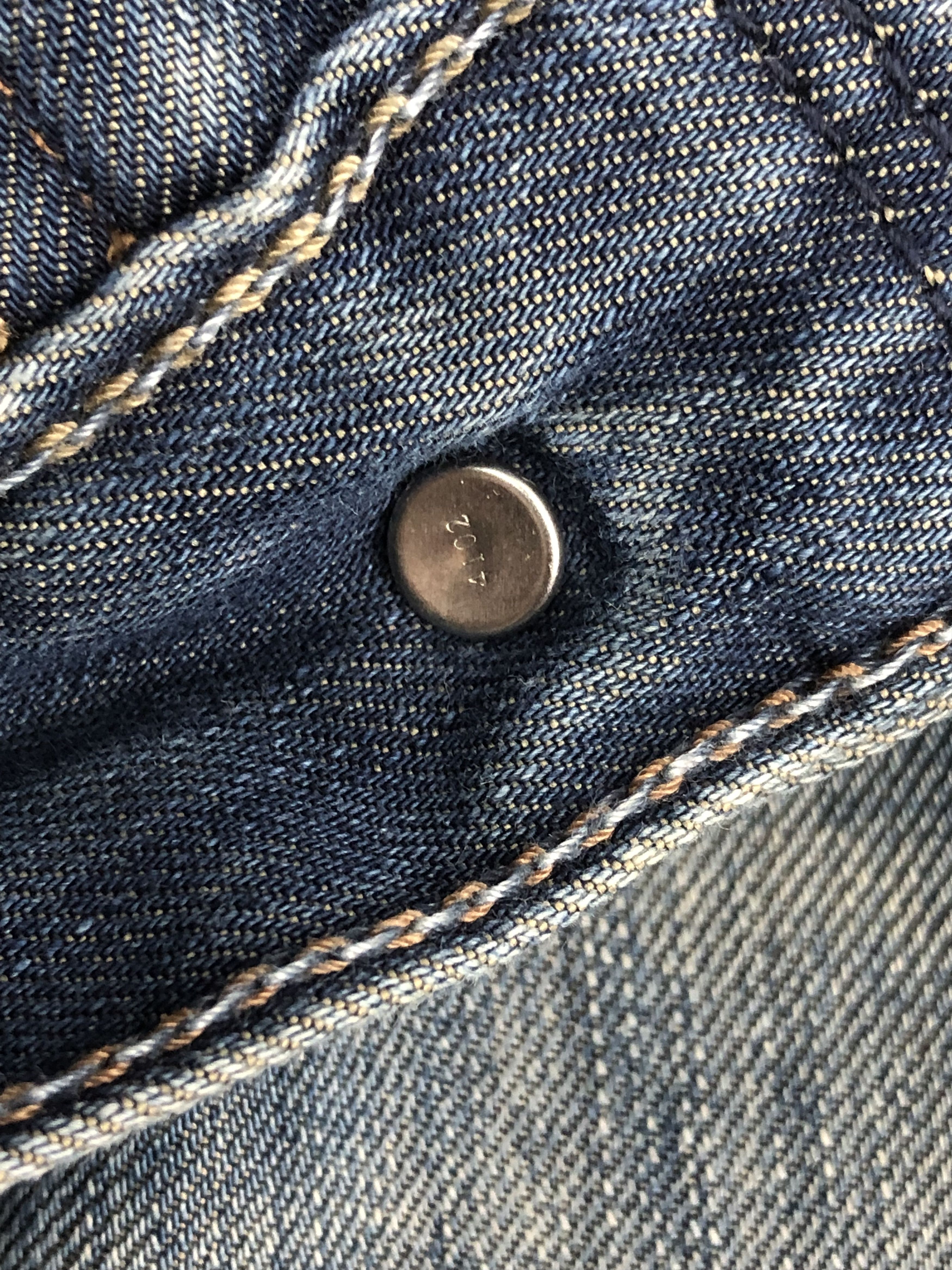Levi's × Vintage Vintage Levis 514 Faded Blue Jeans Size US 34 / EU 50 - 13 Thumbnail