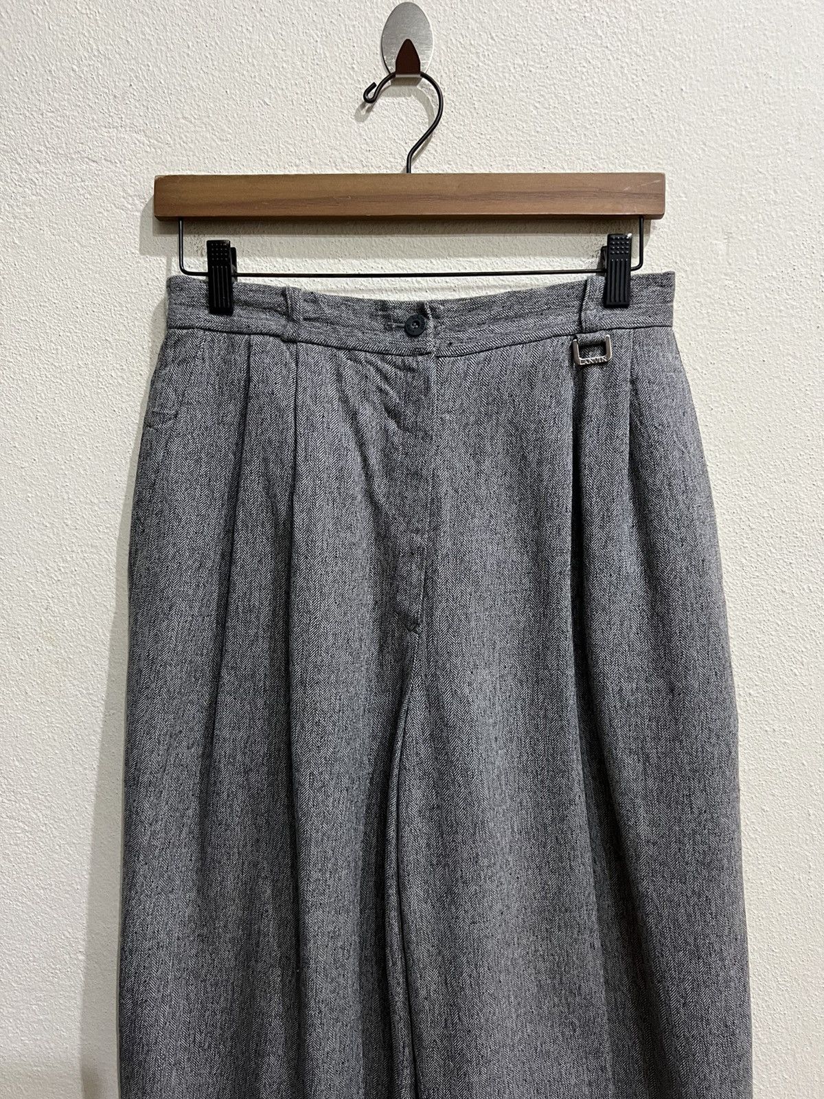 Lanvin Vintage Lanvin Golf Baggy Wool Pant Size US 28 / EU 44 - 3 Thumbnail