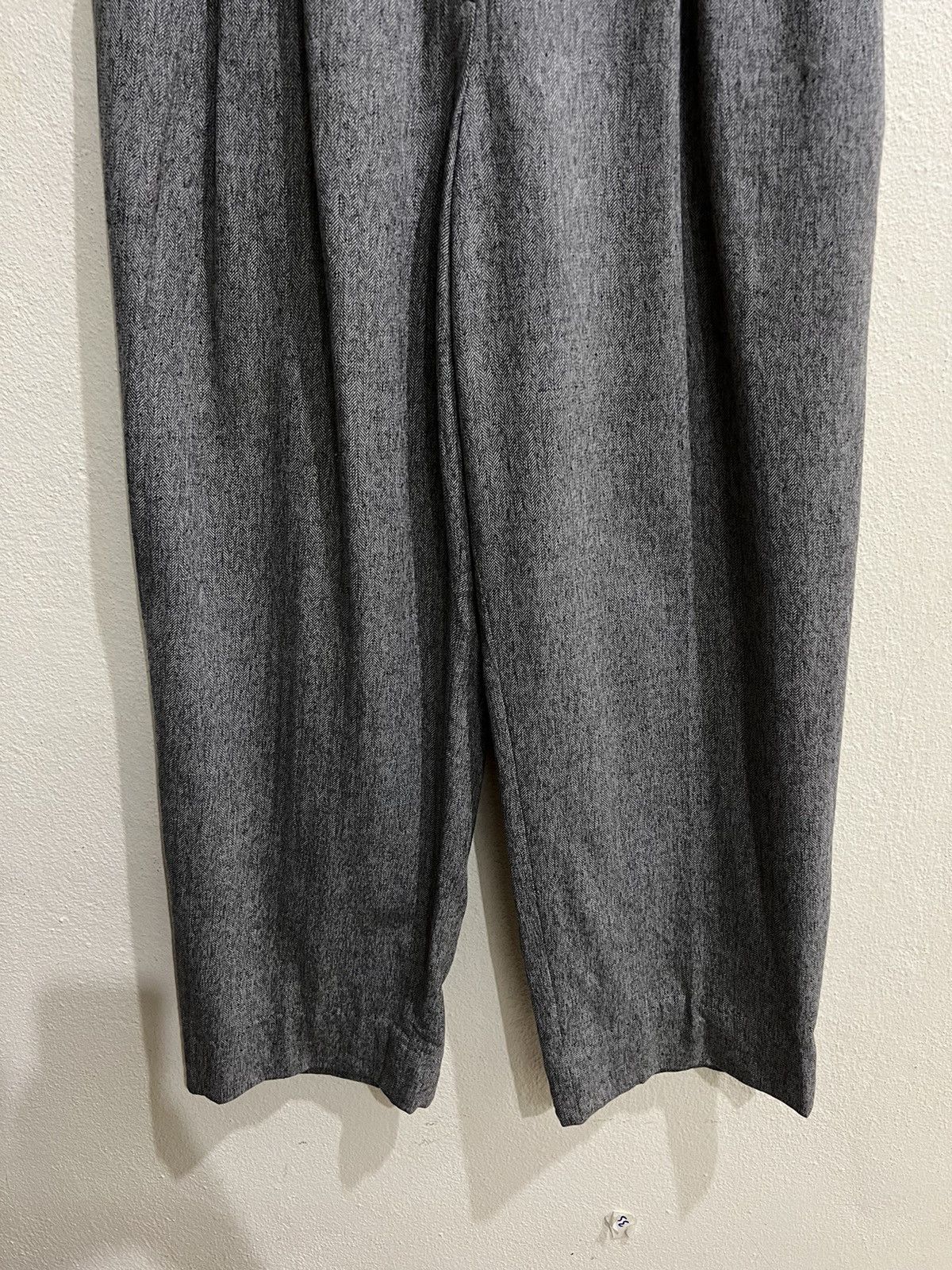 Lanvin Vintage Lanvin Golf Baggy Wool Pant Size US 28 / EU 44 - 4 Thumbnail