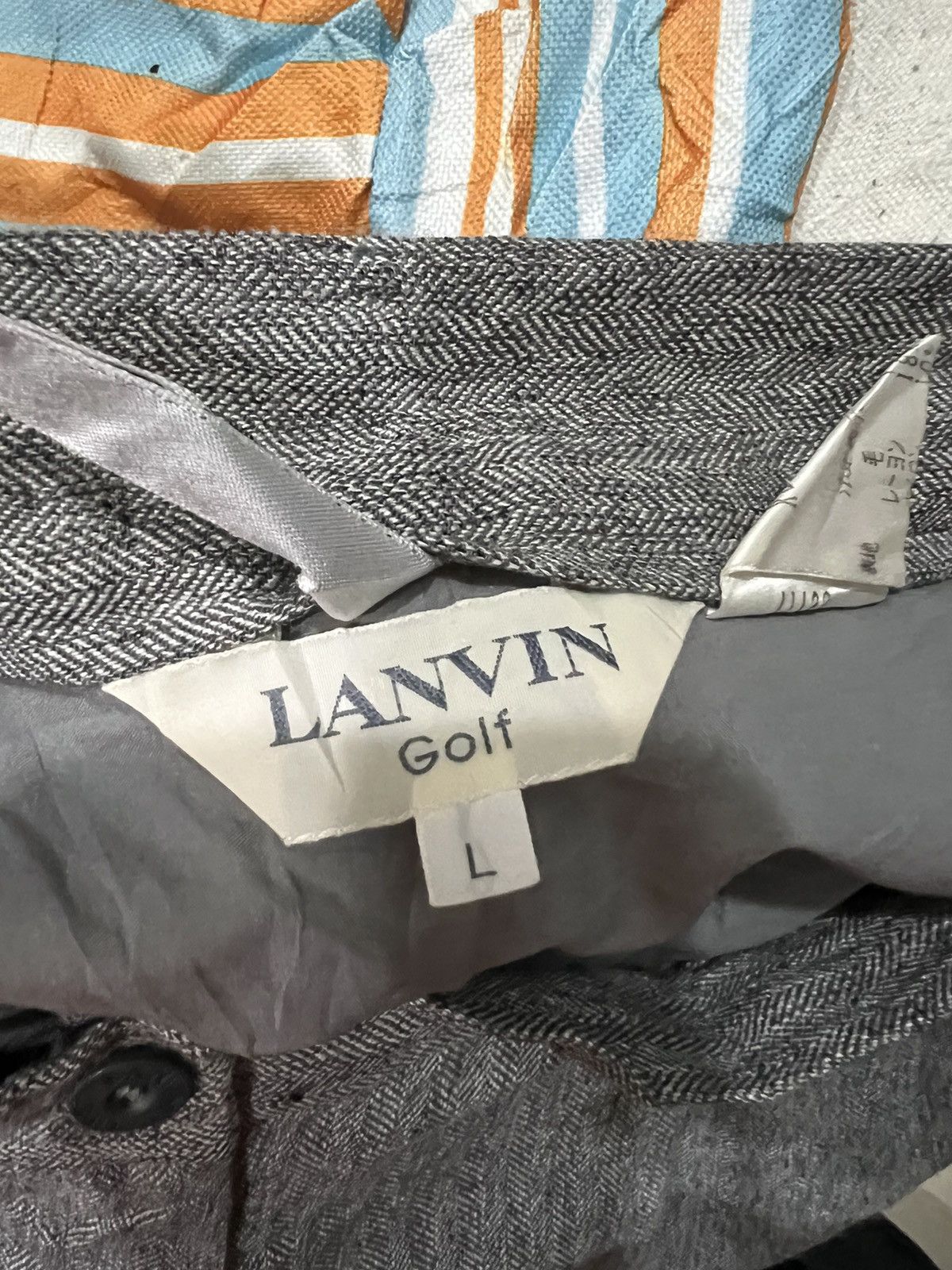 Lanvin Vintage Lanvin Golf Baggy Wool Pant Size US 28 / EU 44 - 7 Thumbnail