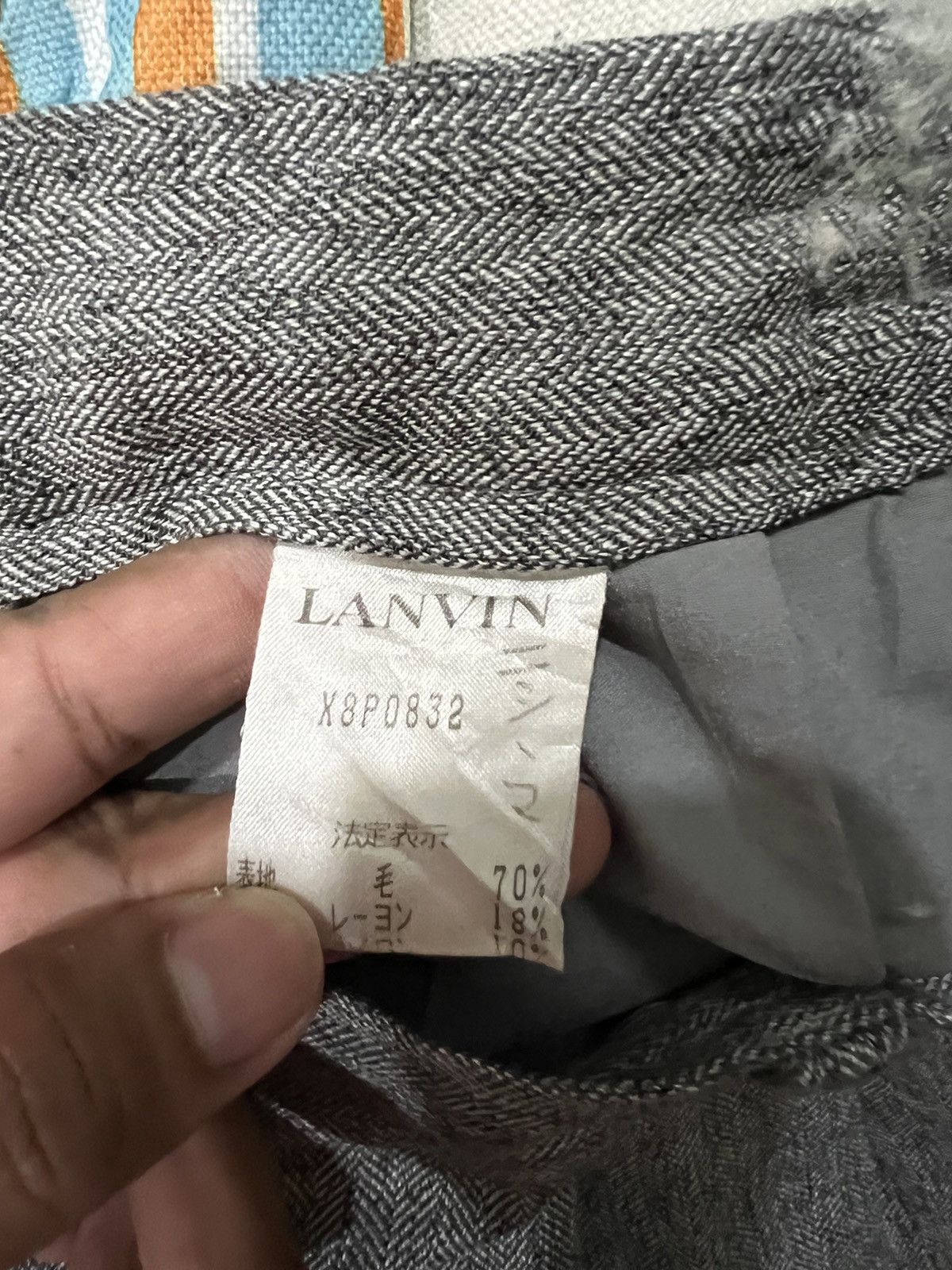 Lanvin Vintage Lanvin Golf Baggy Wool Pant Size US 28 / EU 44 - 8 Thumbnail