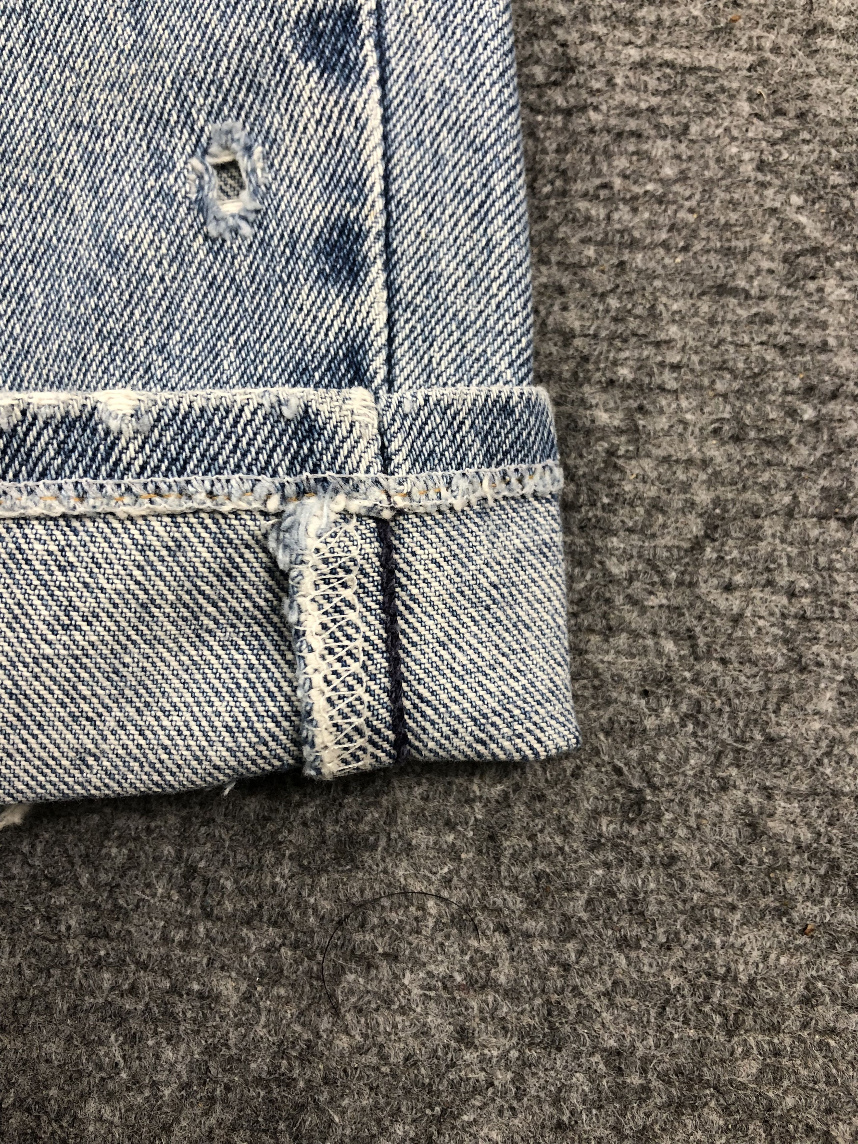 Levi's Vintage 90s Levis 560 Distressed Faded Blue Jeans DP1485 Size US 32 / EU 48 - 9 Thumbnail
