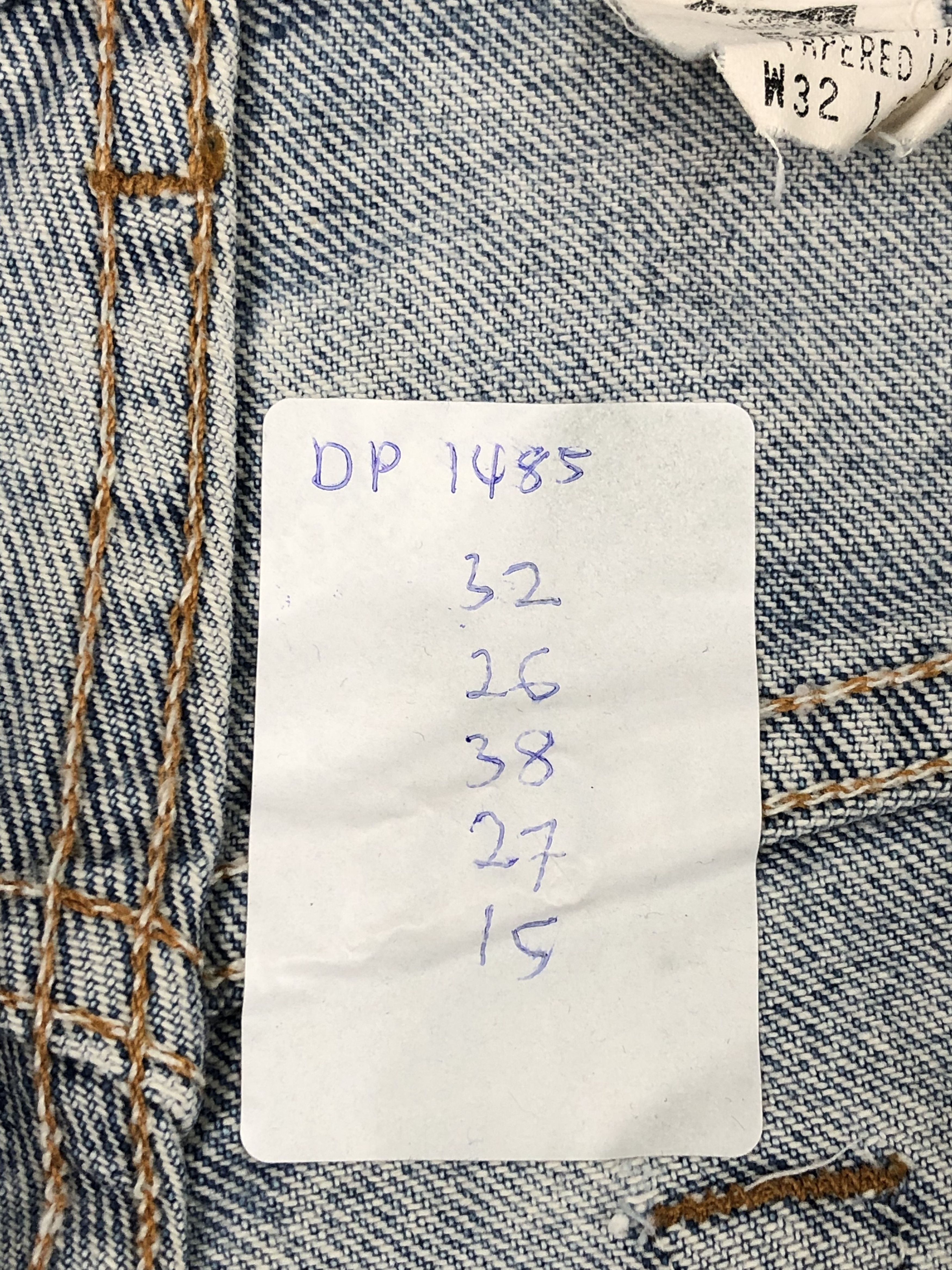 Levi's Vintage 90s Levis 560 Distressed Faded Blue Jeans DP1485 Size US 32 / EU 48 - 14 Thumbnail