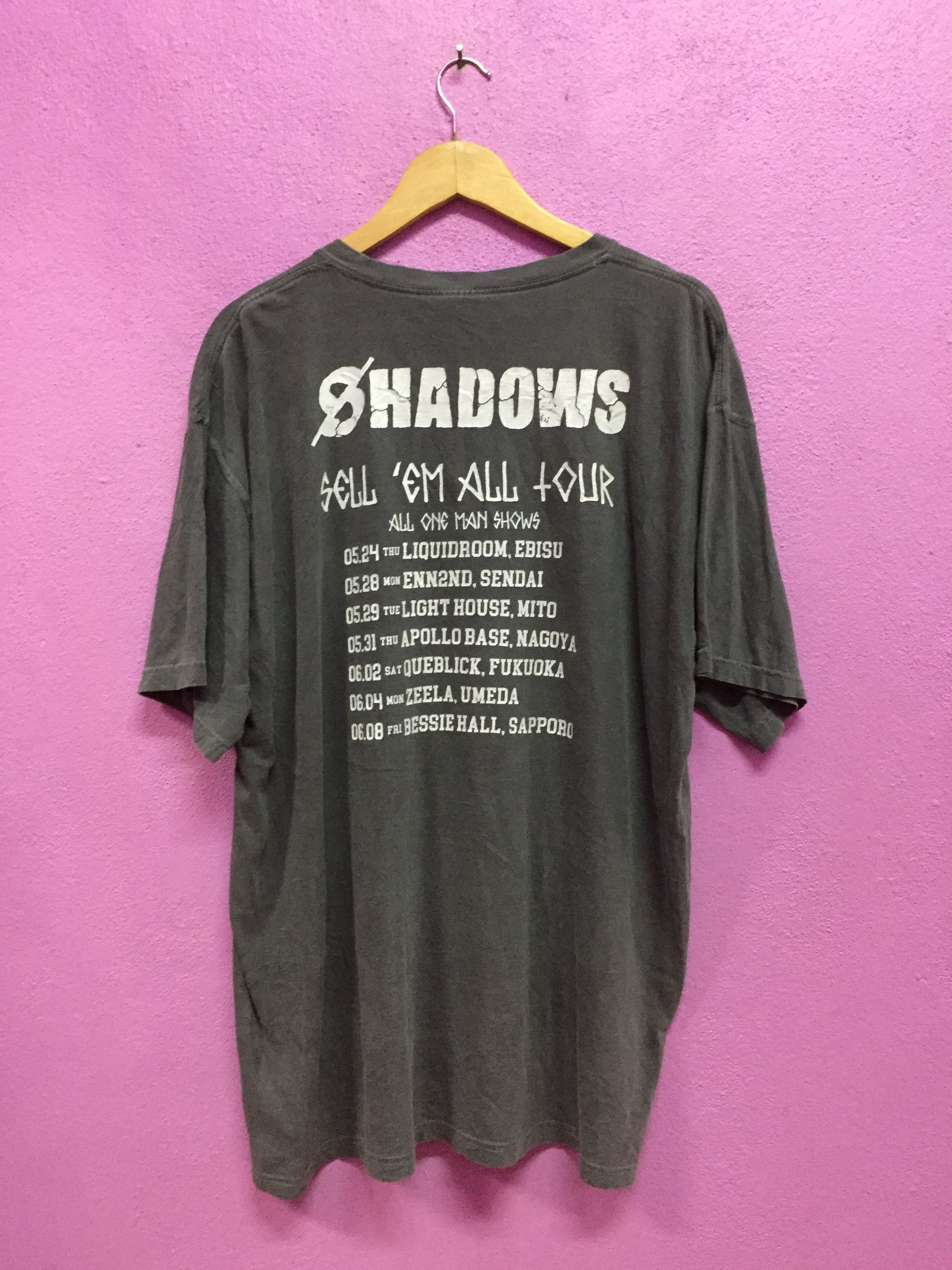 Band Tees Shadow Band Sell ‘Em All Tour T-Shirts Size XL Size US XL / EU 56 / 4 - 2 Thumbnail