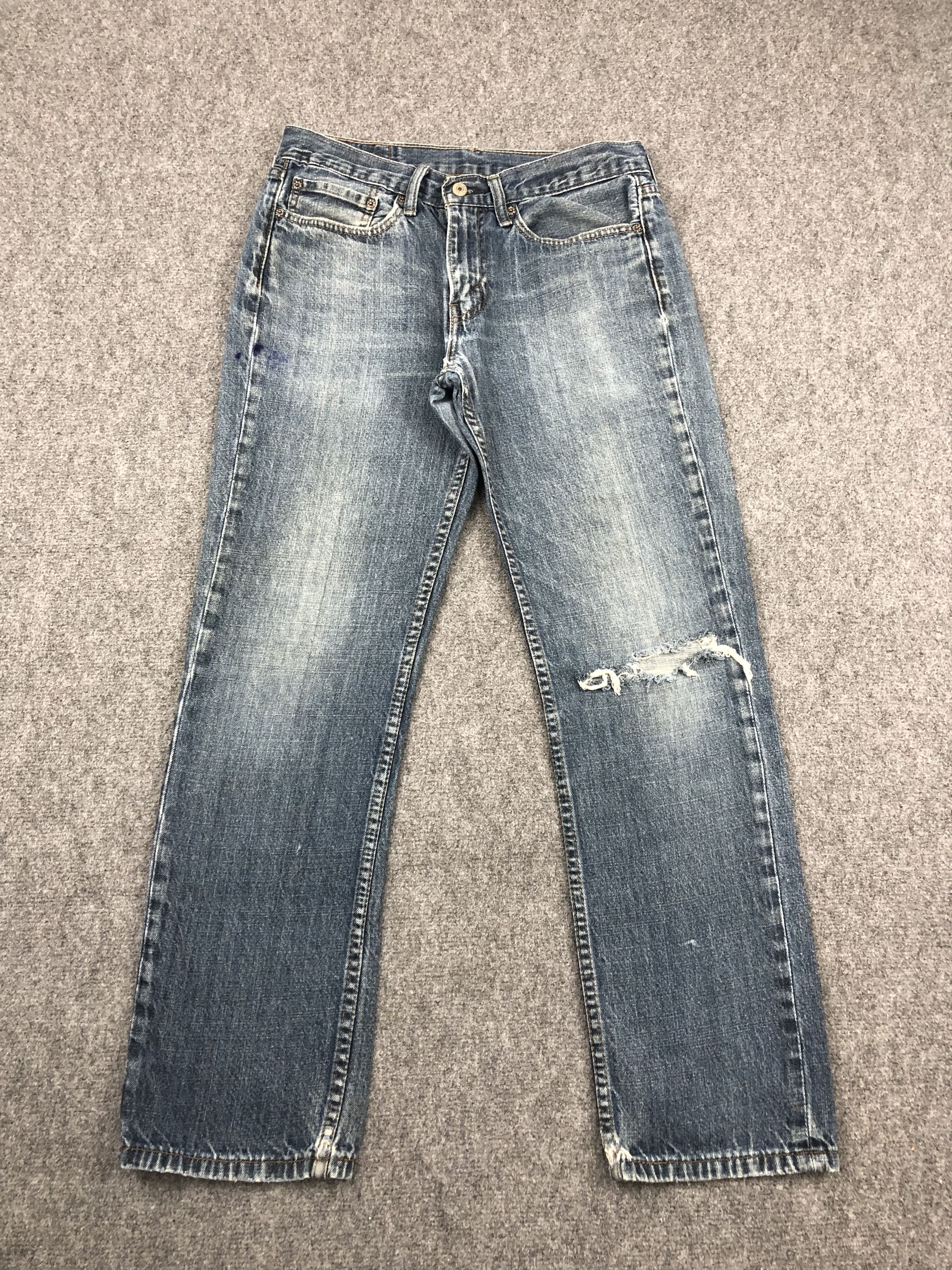 Levi's × Vintage Vintage Levis 514 Faded Blue Jeans Size US 32 / EU 48 - 1 Thumbnail