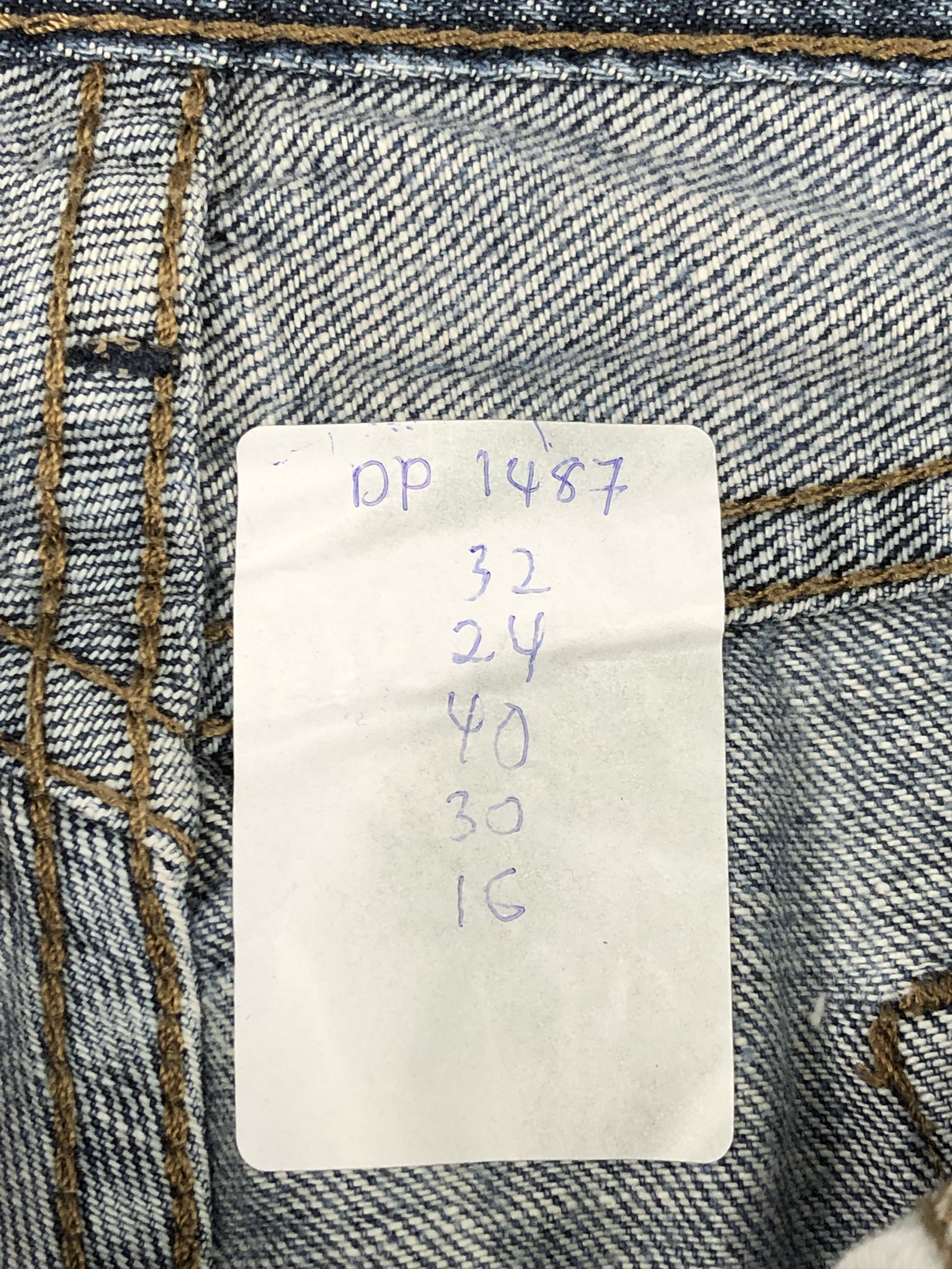Levi's × Vintage Vintage Levis 514 Faded Blue Jeans Size US 32 / EU 48 - 15 Thumbnail